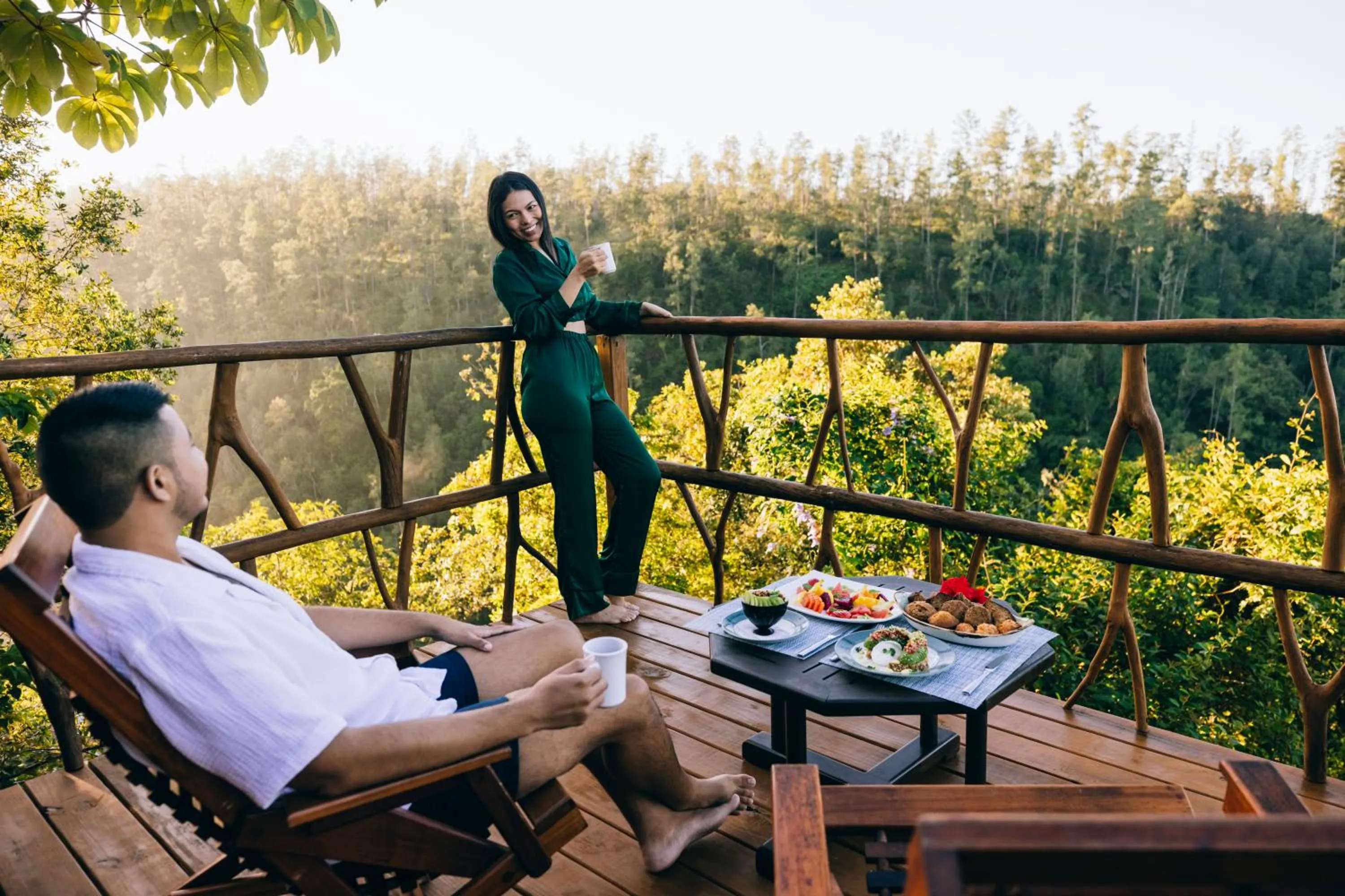 Food and drinks in Gaia Riverlodge