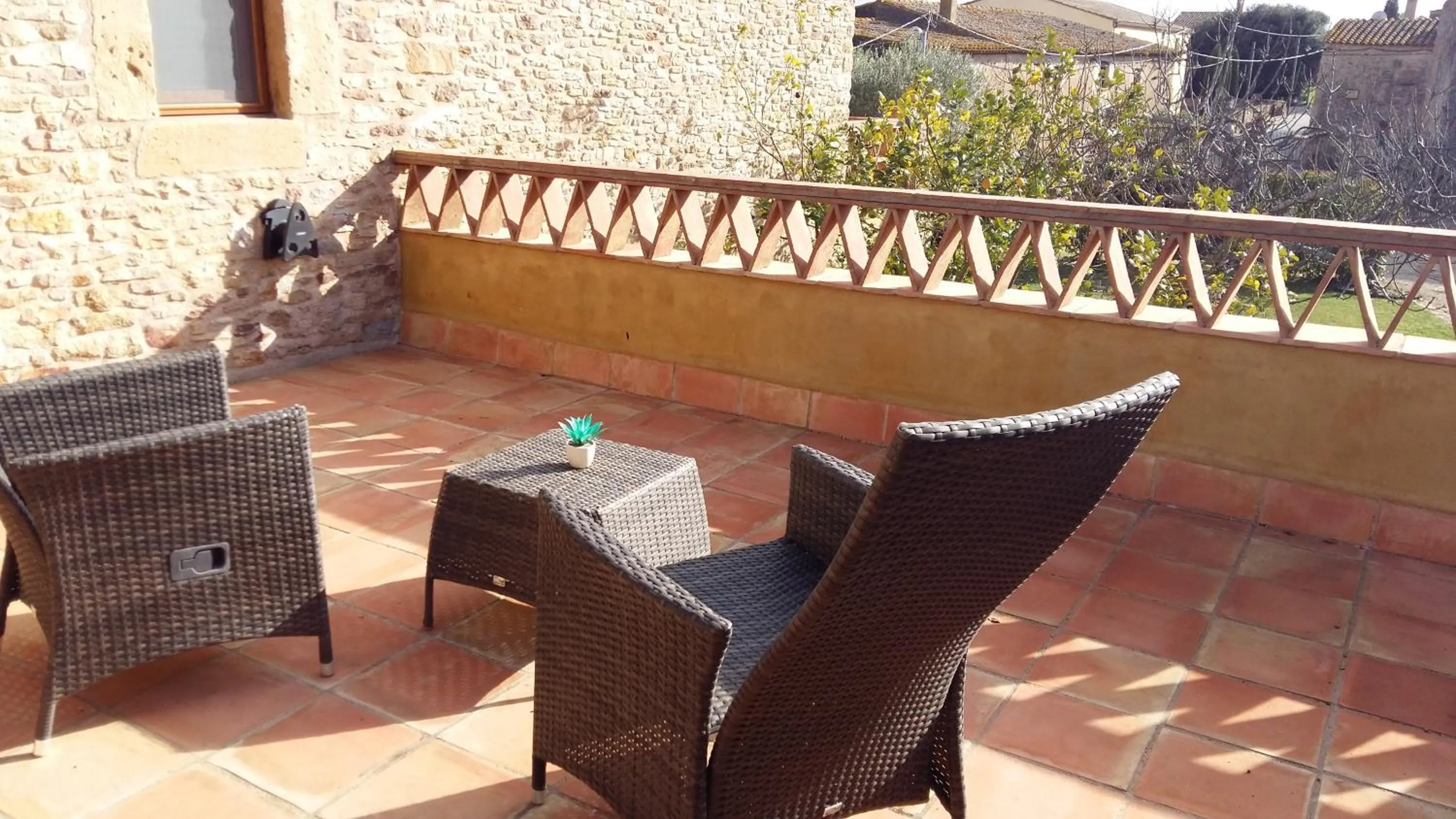 Balcony/Terrace in Casa Rural Can Ginesta