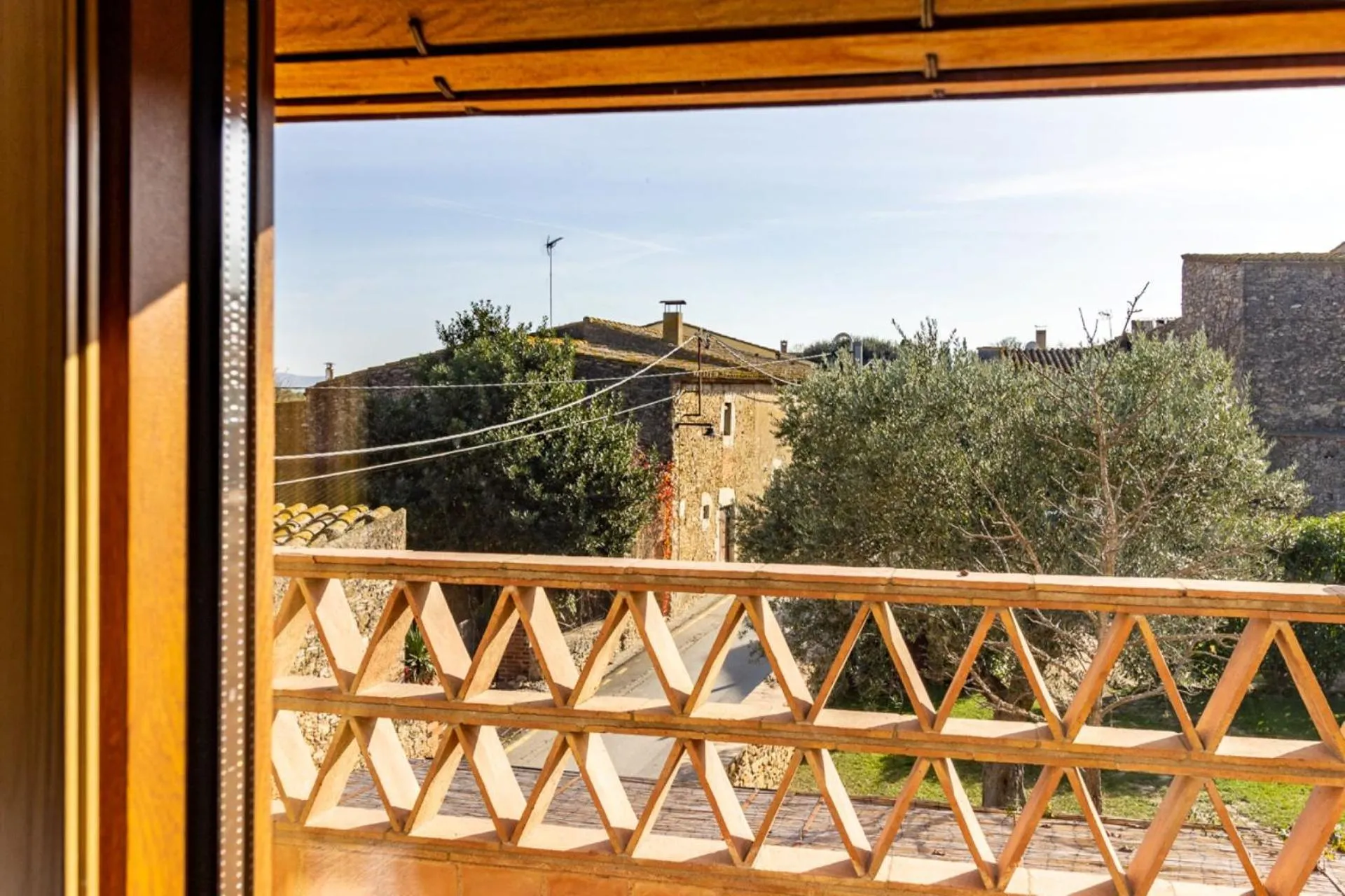 Balcony/Terrace in Casa Rural Can Ginesta