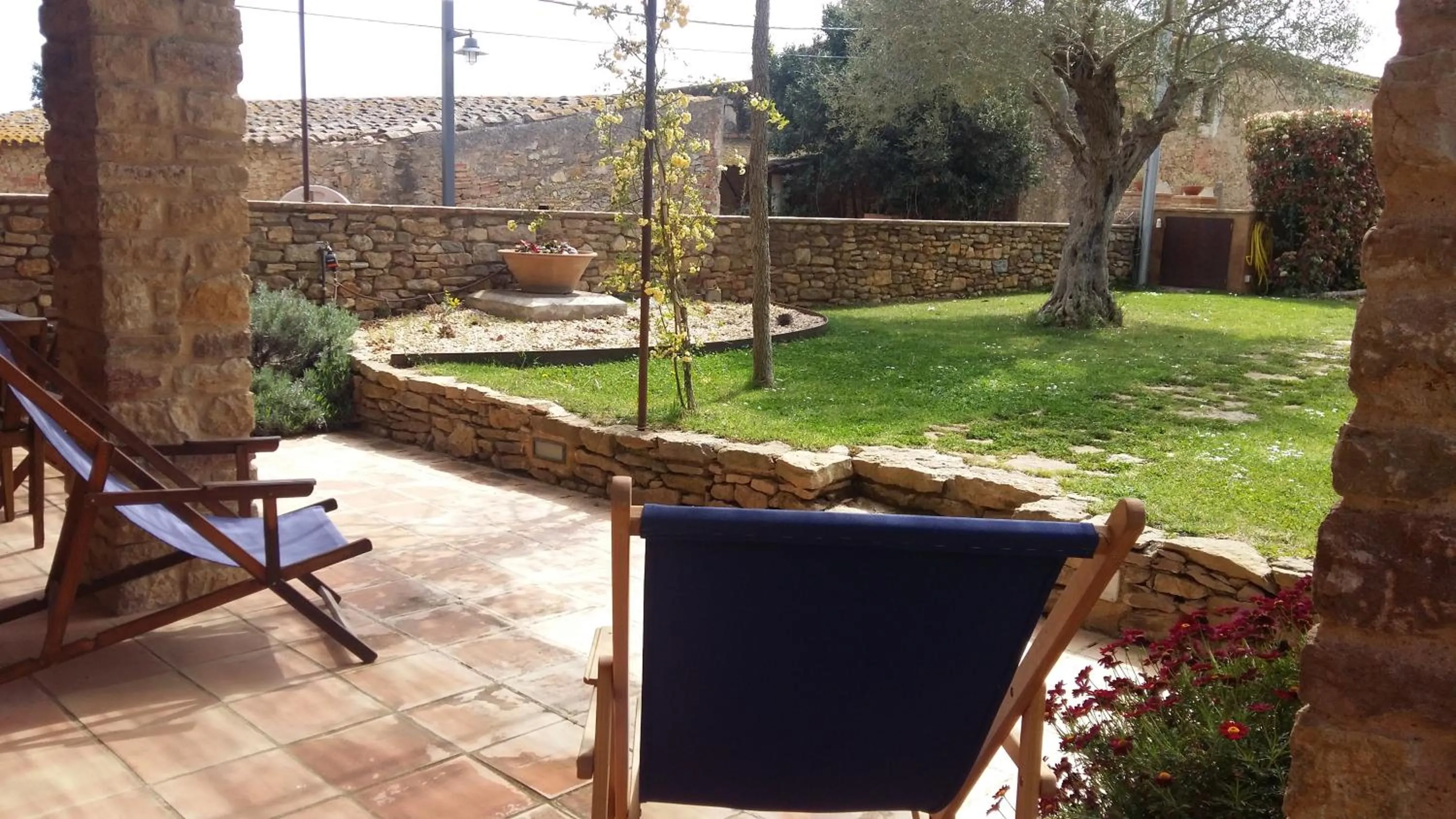 Balcony/Terrace in Casa Rural Can Ginesta