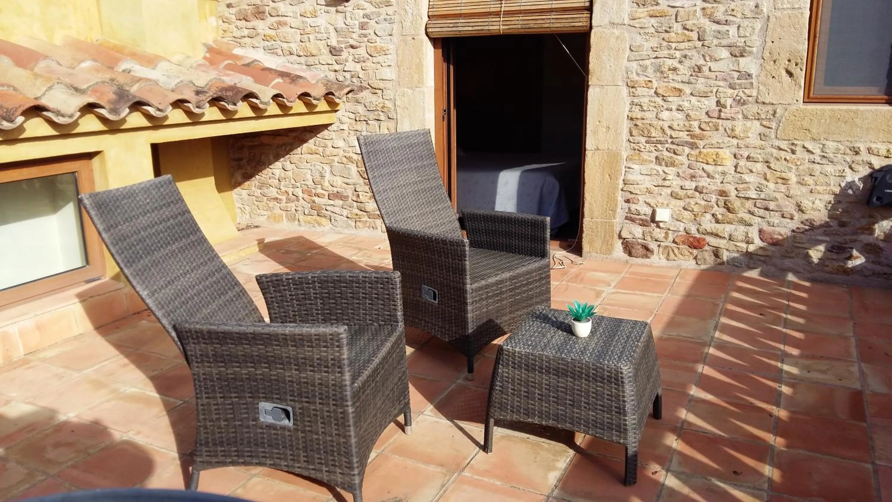 Balcony/Terrace in Casa Rural Can Ginesta