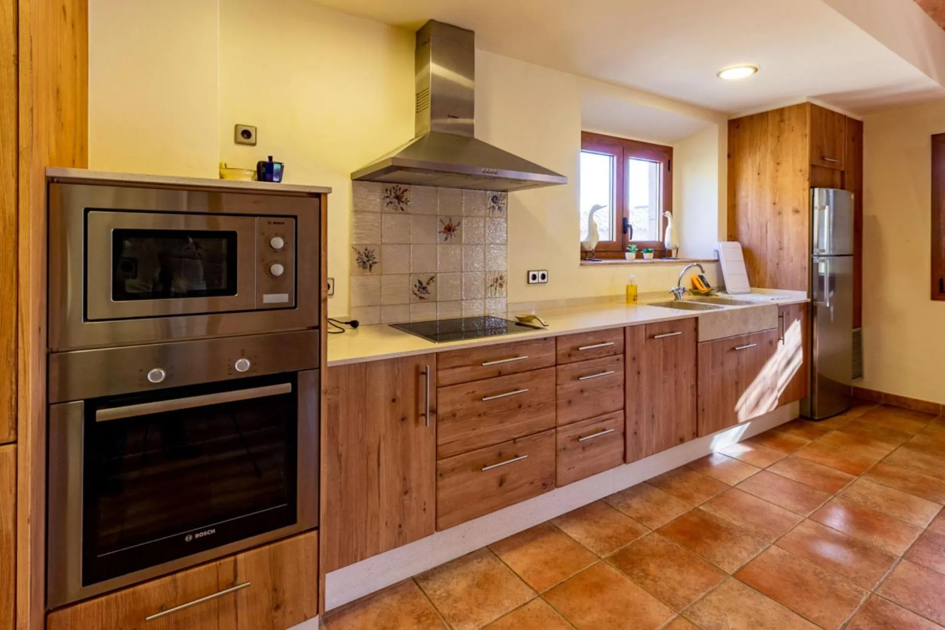 Kitchen or kitchenette in Casa Rural Can Ginesta