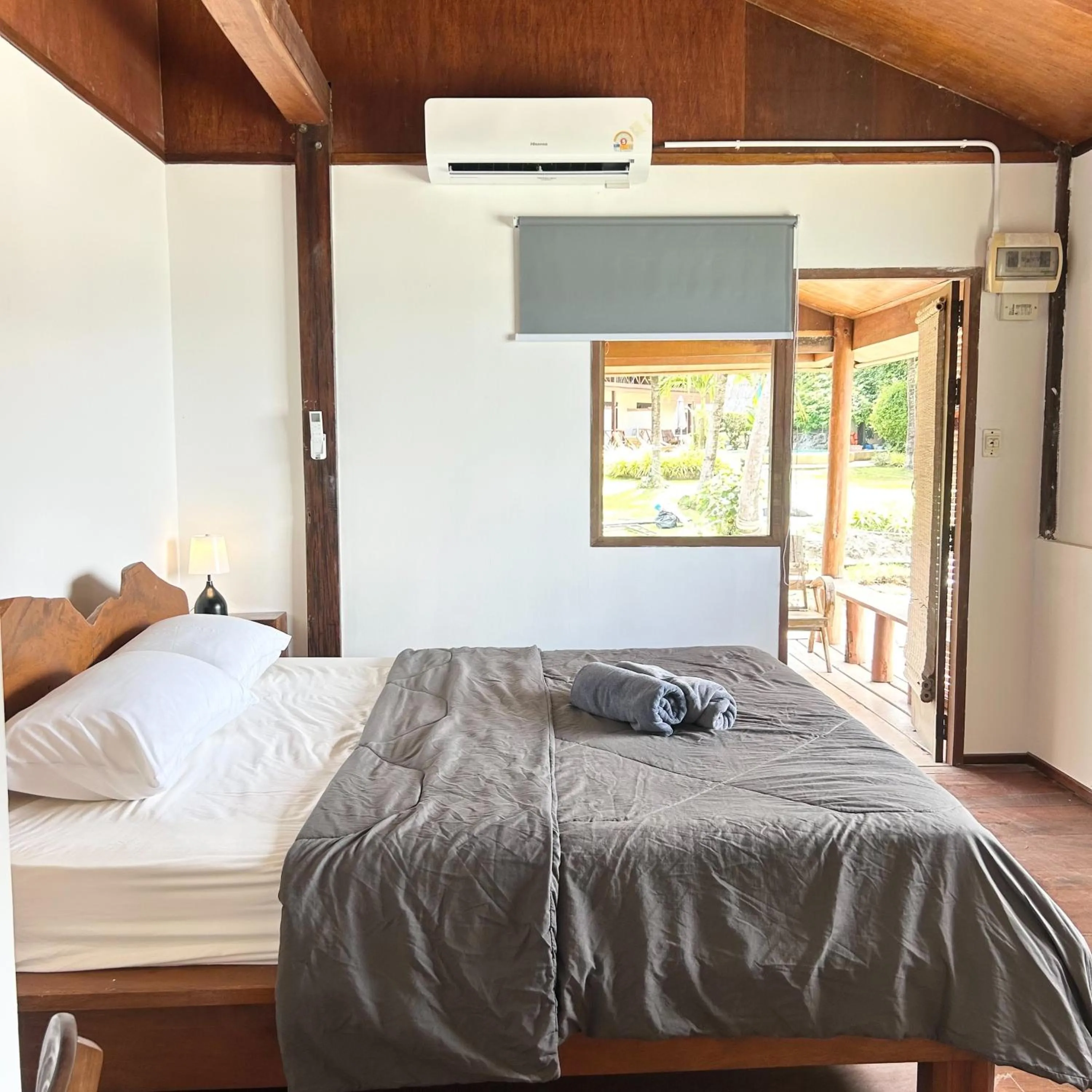 Bed in Lam Sai village hotel Koh Yao Noi