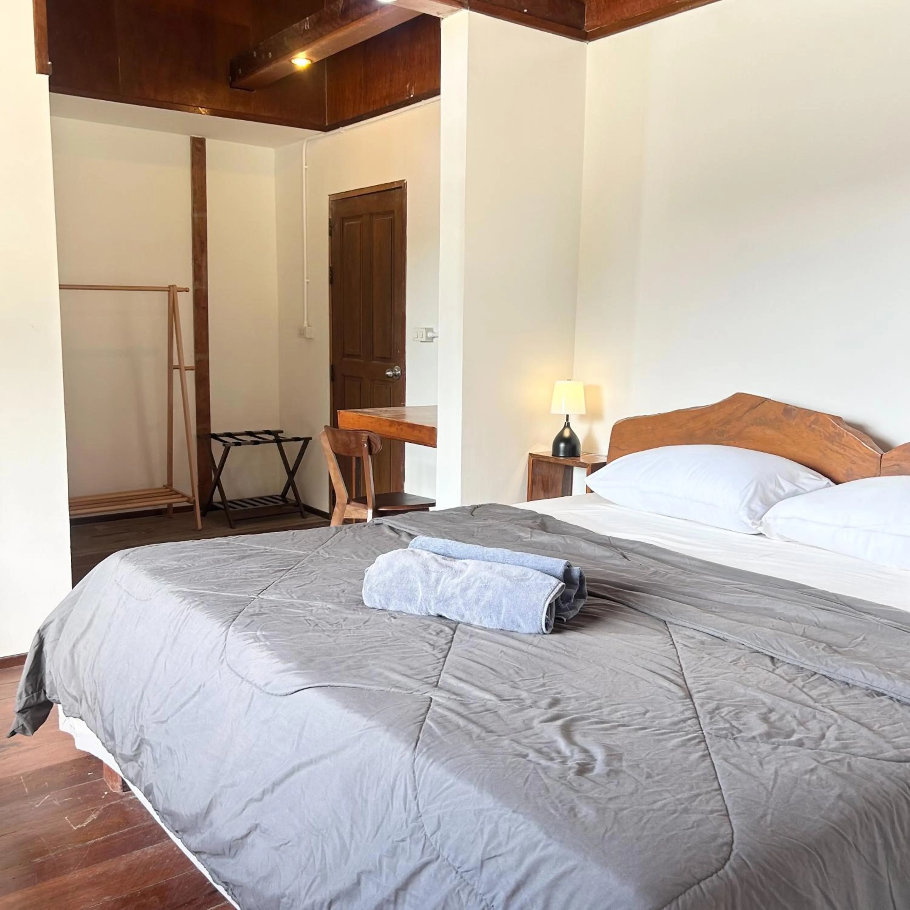 Bed in Lam Sai village hotel Koh Yao Noi