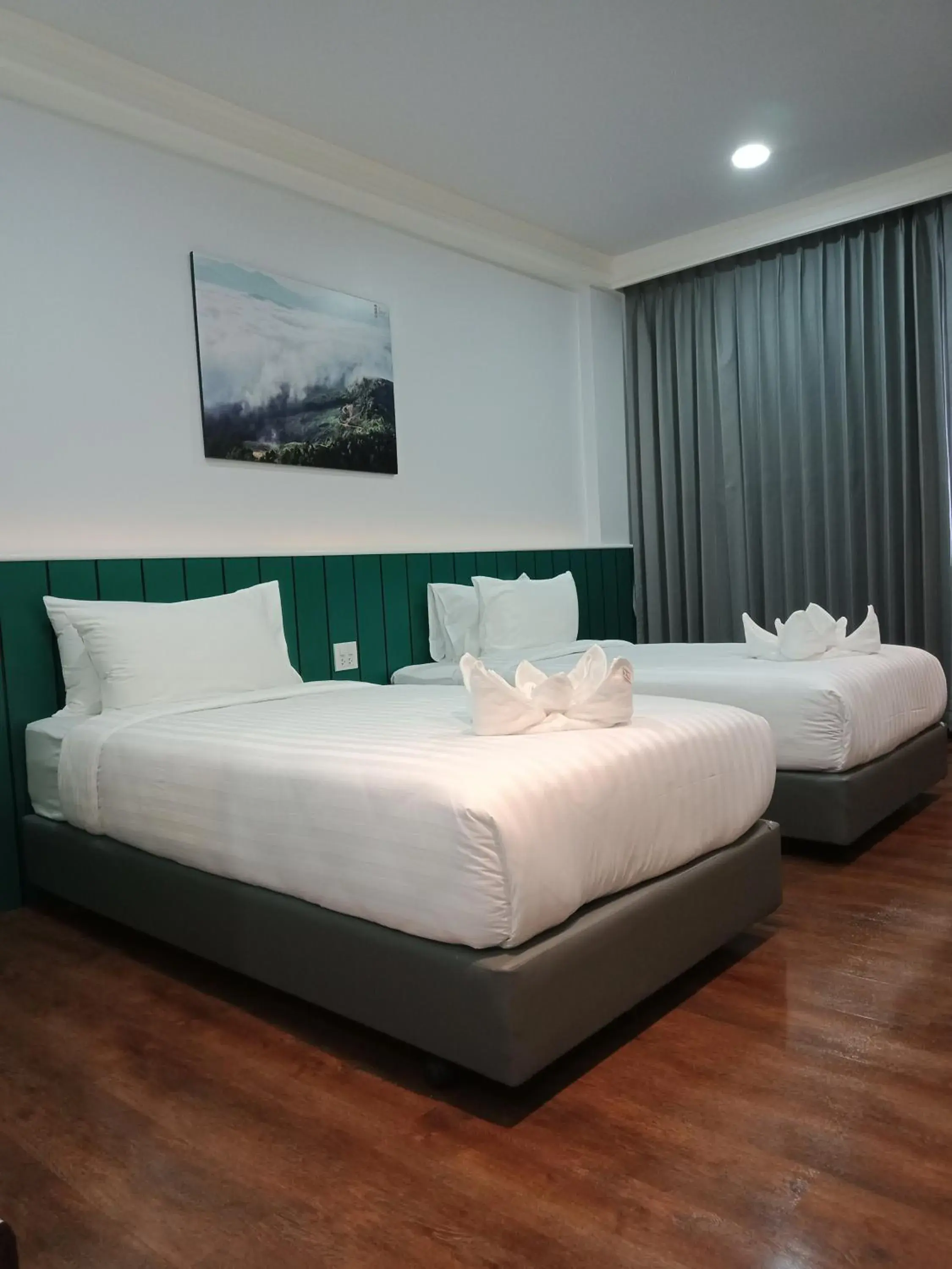 Superior Twin Room in Grandview Landmark Betong Hotel Superior Twin Room in Grandview Landmark Betong Hotel