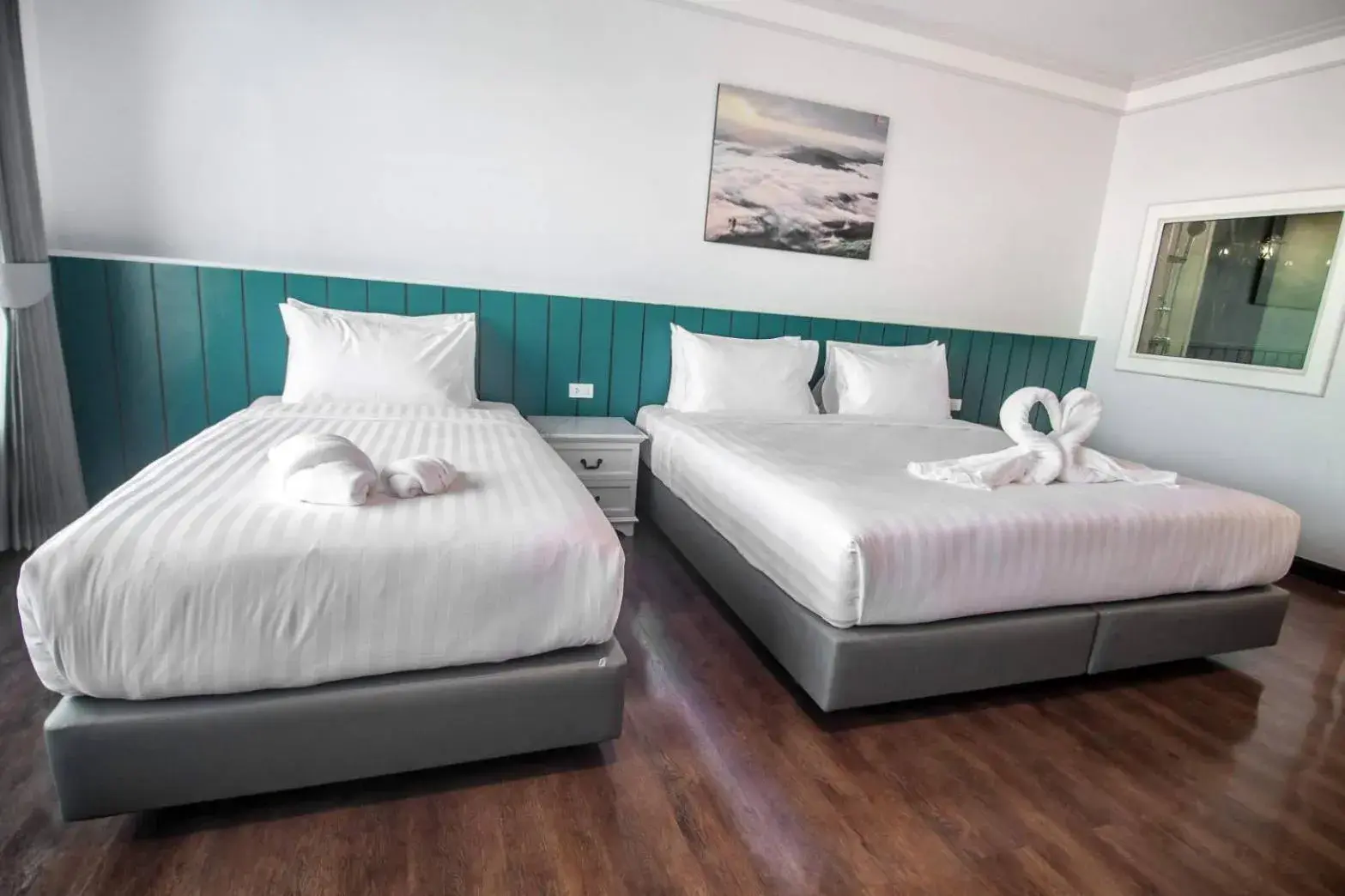 Photo of the whole room, Bed in Grandview Landmark Betong Hotel Photo of the whole room, Bed in Grandview Landmark Betong Hotel