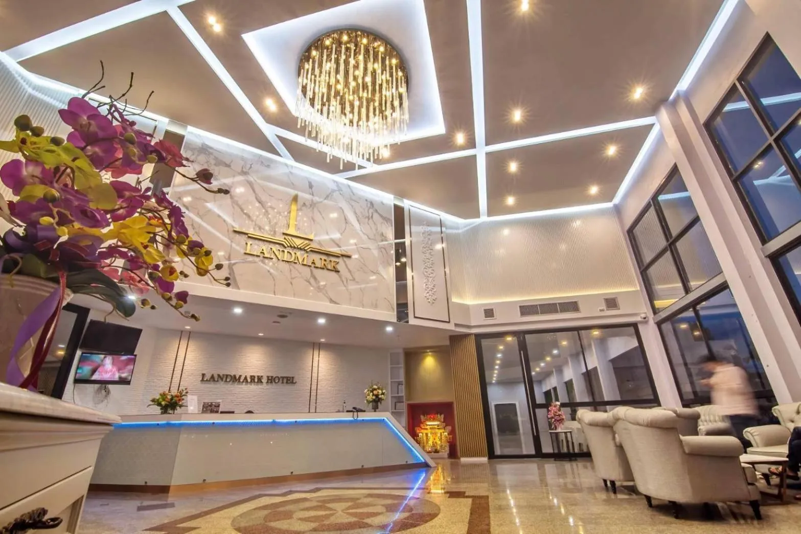 Lobby or reception in Grandview Landmark Betong Hotel