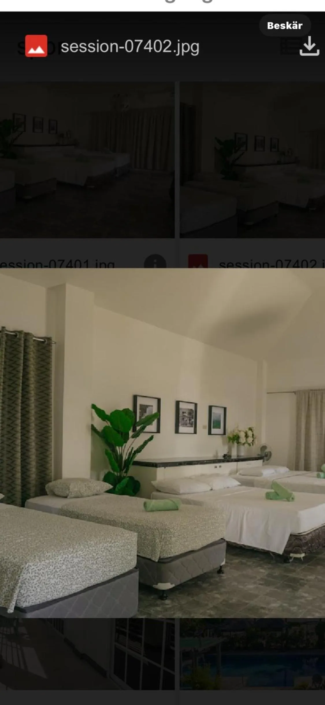 Bed in Suite Princess Beach Resort