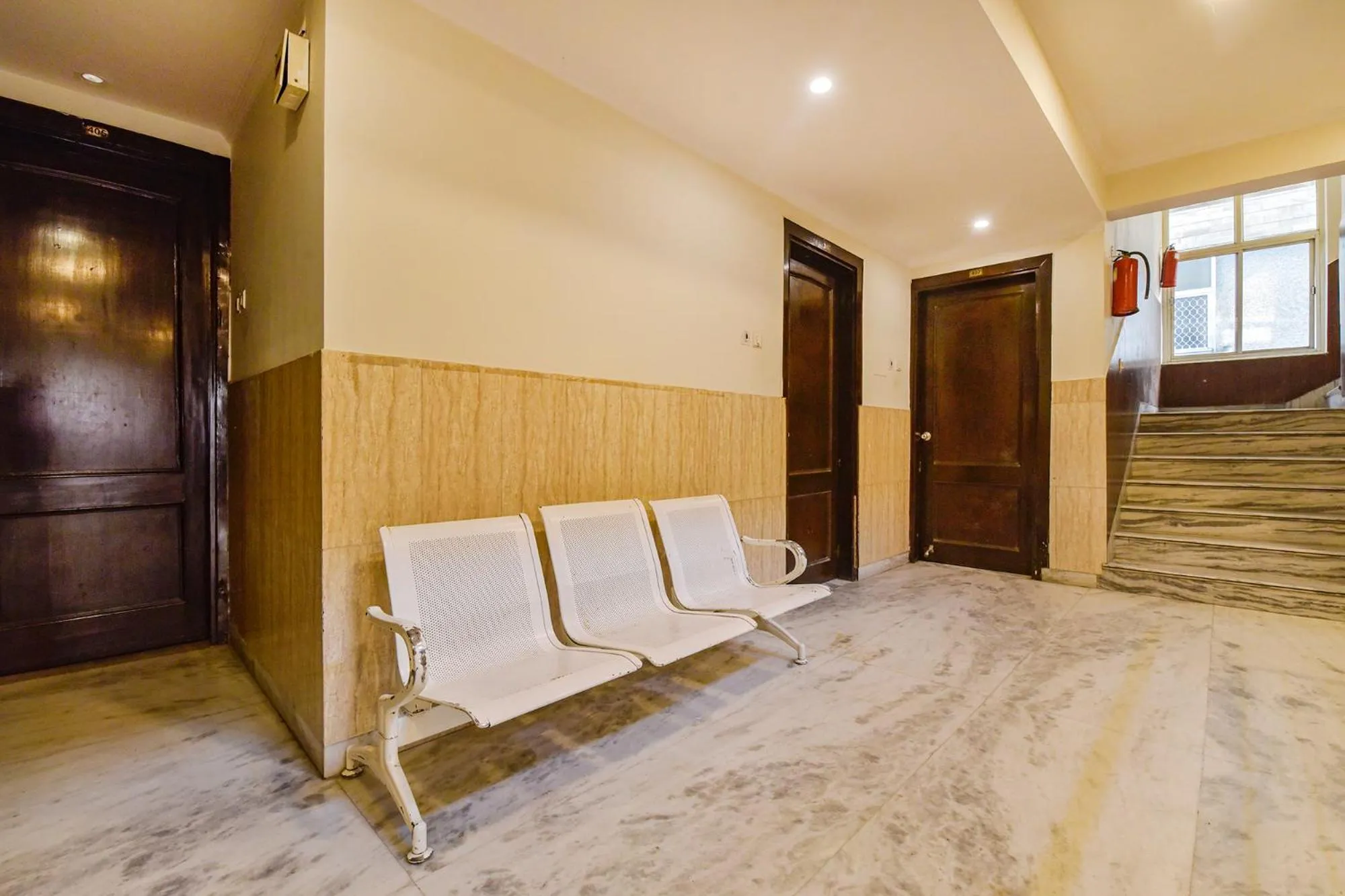 Bed in FabHotel Prem Bihari