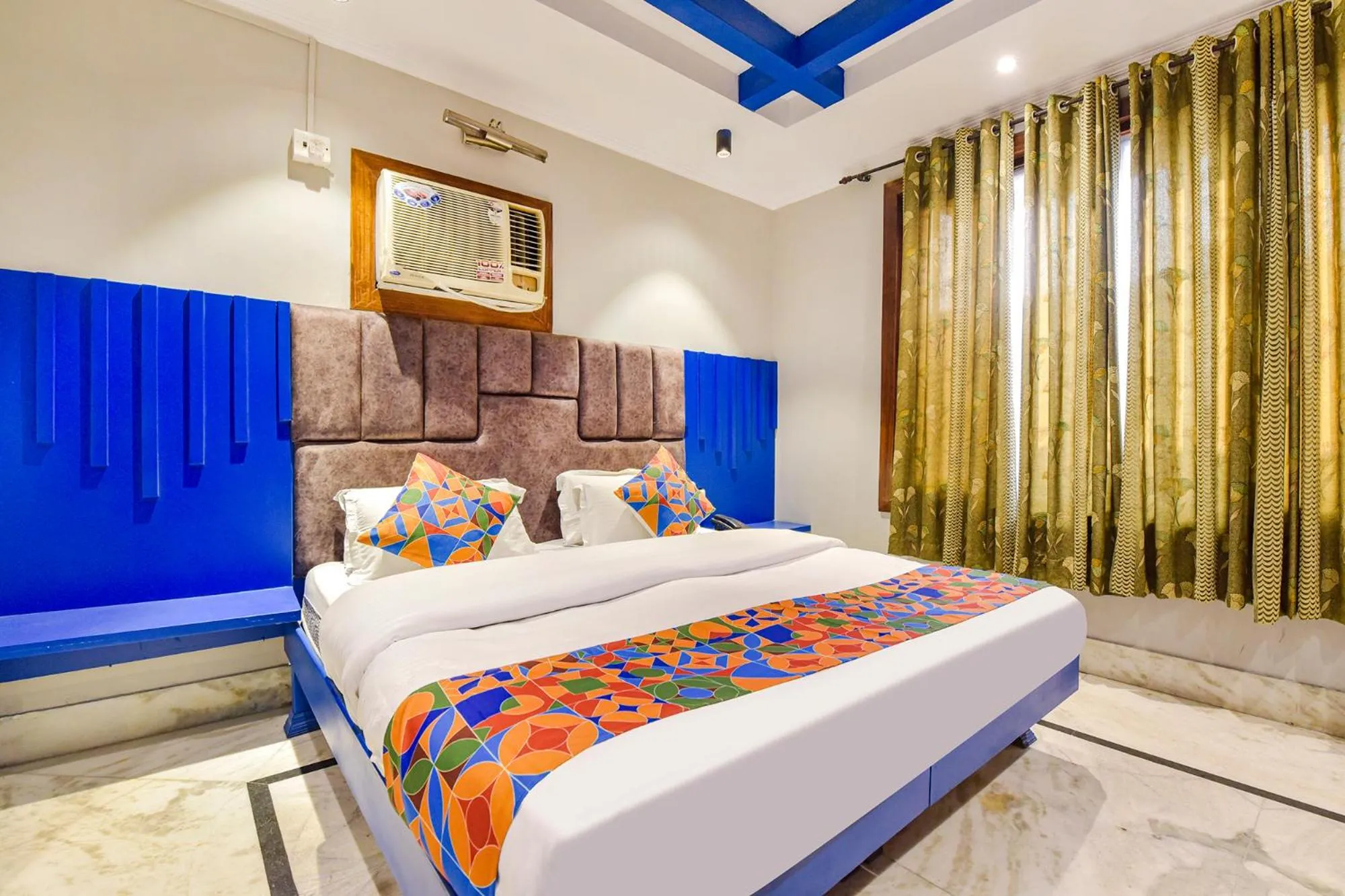 Bed in FabHotel Prem Bihari
