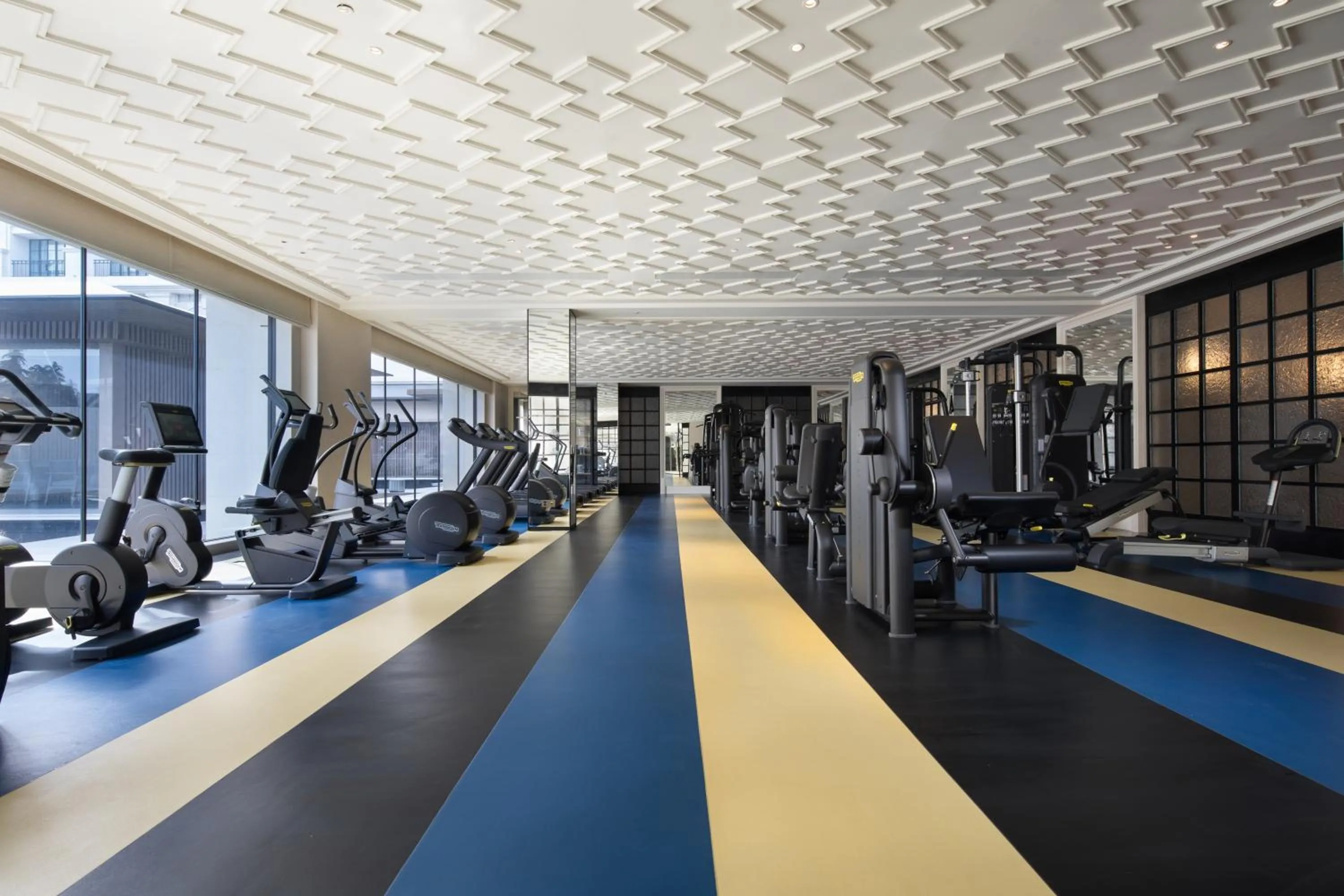 Fitness centre/facilities in Suning Zhongshan Golf Resort