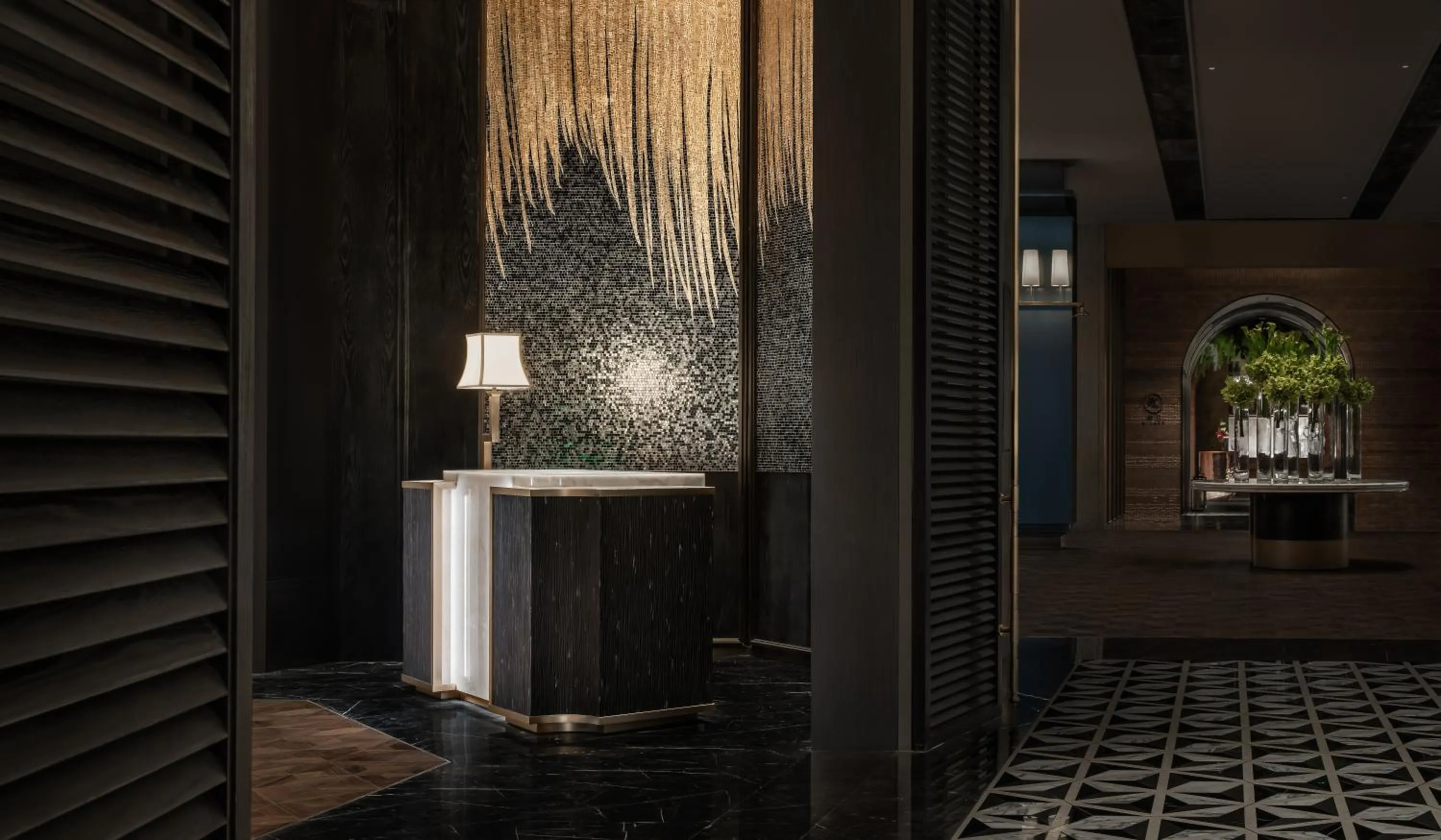 Lobby or reception in Suning Zhongshan Golf Resort