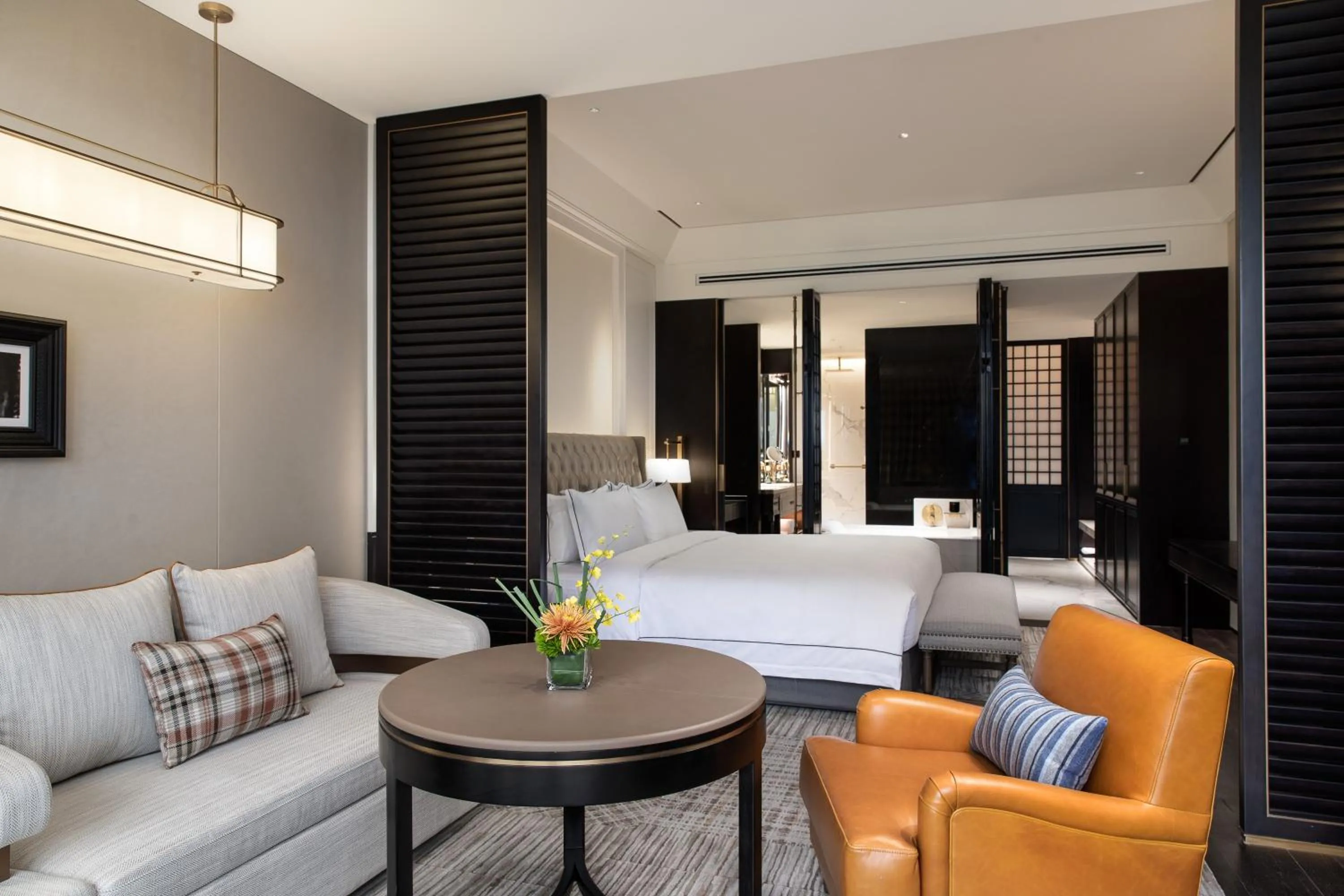 Photo of the whole room, Bed in Suning Zhongshan Golf Resort
