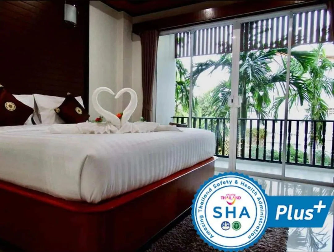 Bed in Vivi Boutique Room Hotel SHA Plus