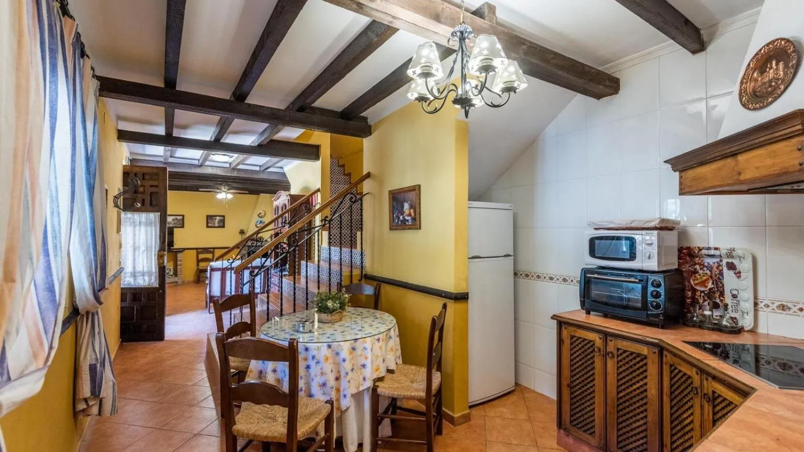 Dining area in Villa Lagar Martinez Malaga by Ruralidays