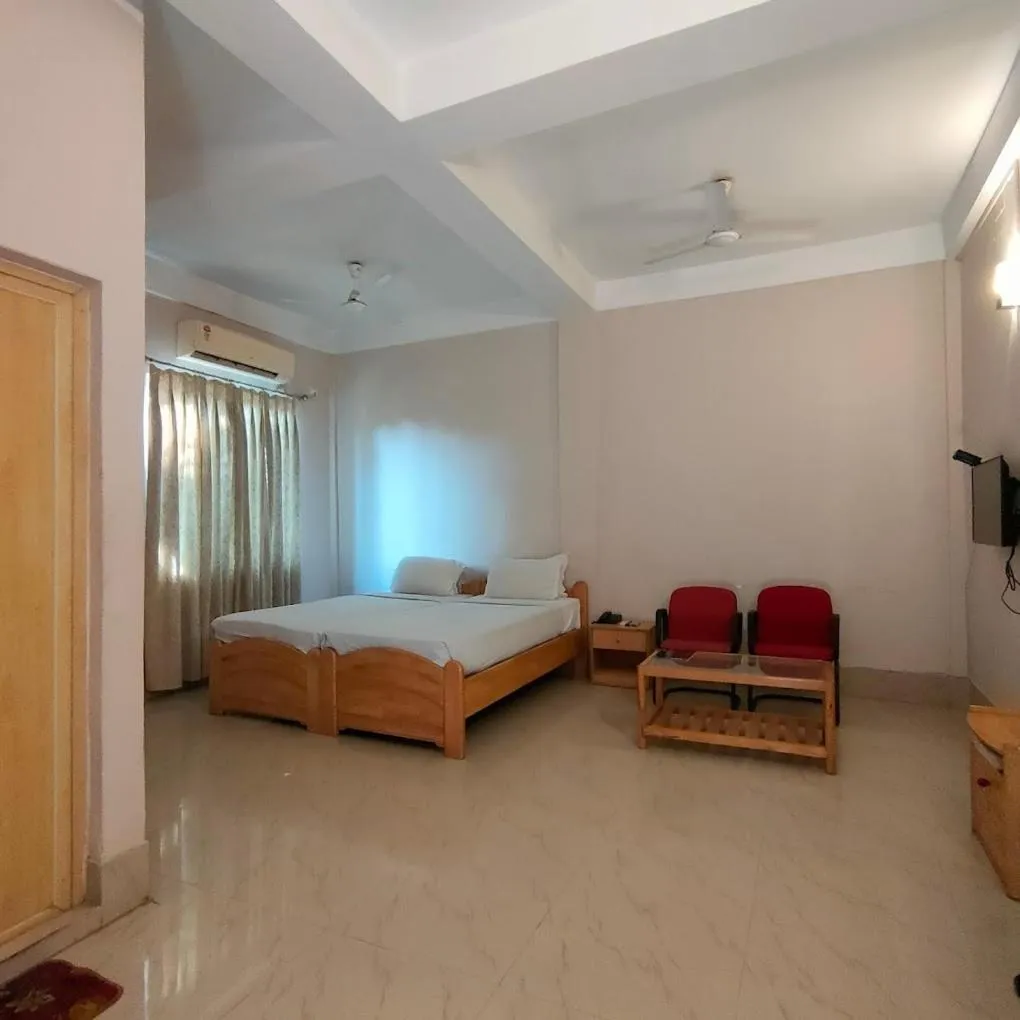 Bed in Lake Side Resort Neermahal