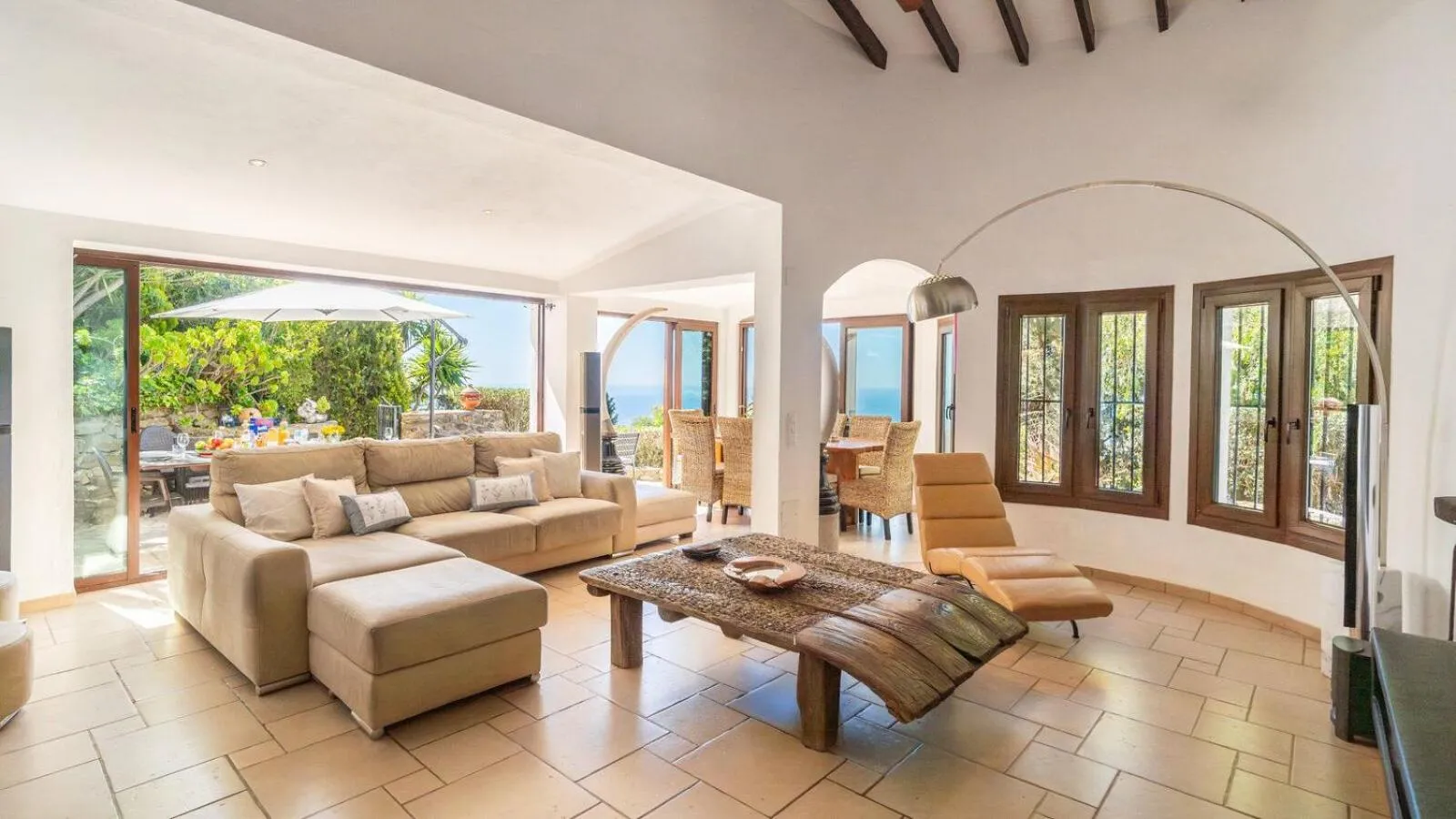 Living room in Casa del Alize Sayalonga by Ruralidays