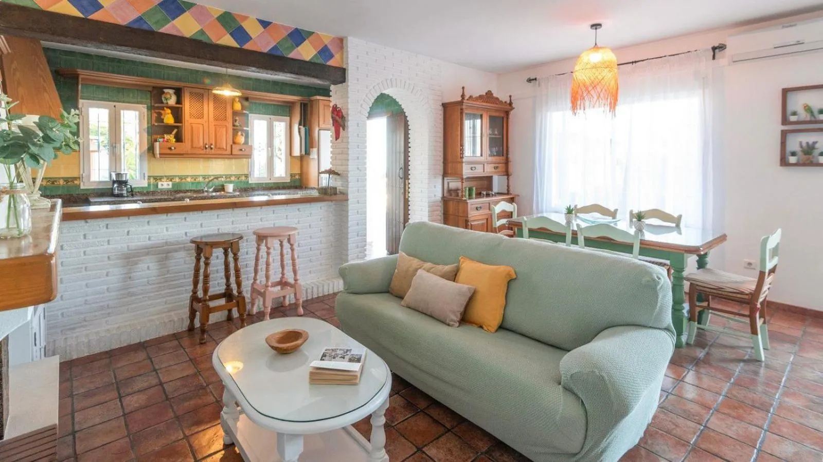 Living room in Casa Paraiso Tropical Torrox by Ruralidays