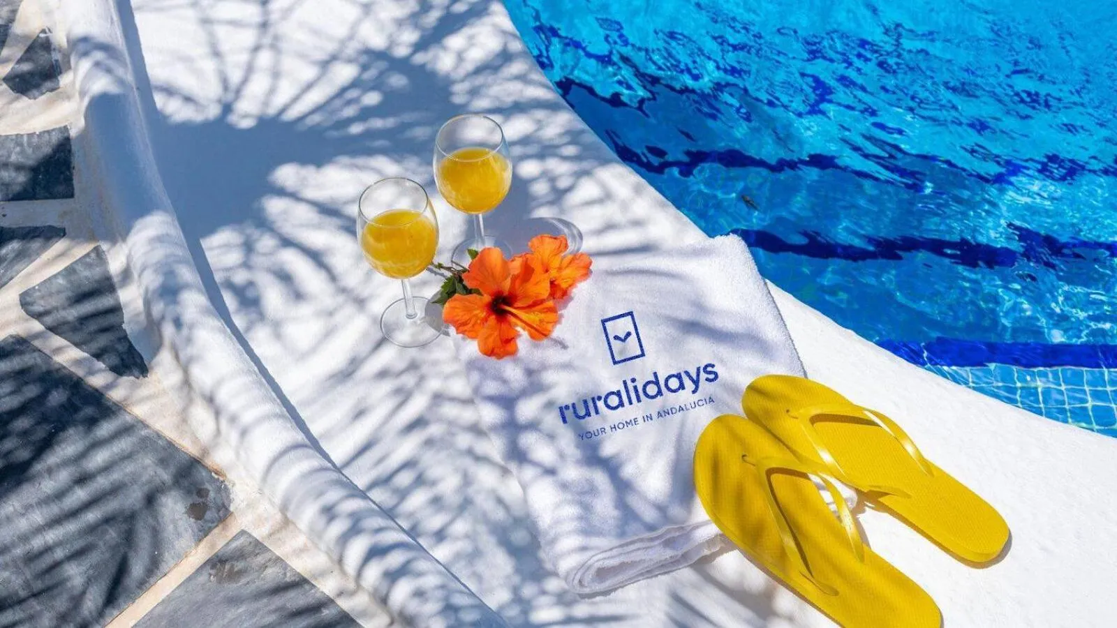 Swimming pool in Casa Paraiso Tropical Torrox by Ruralidays