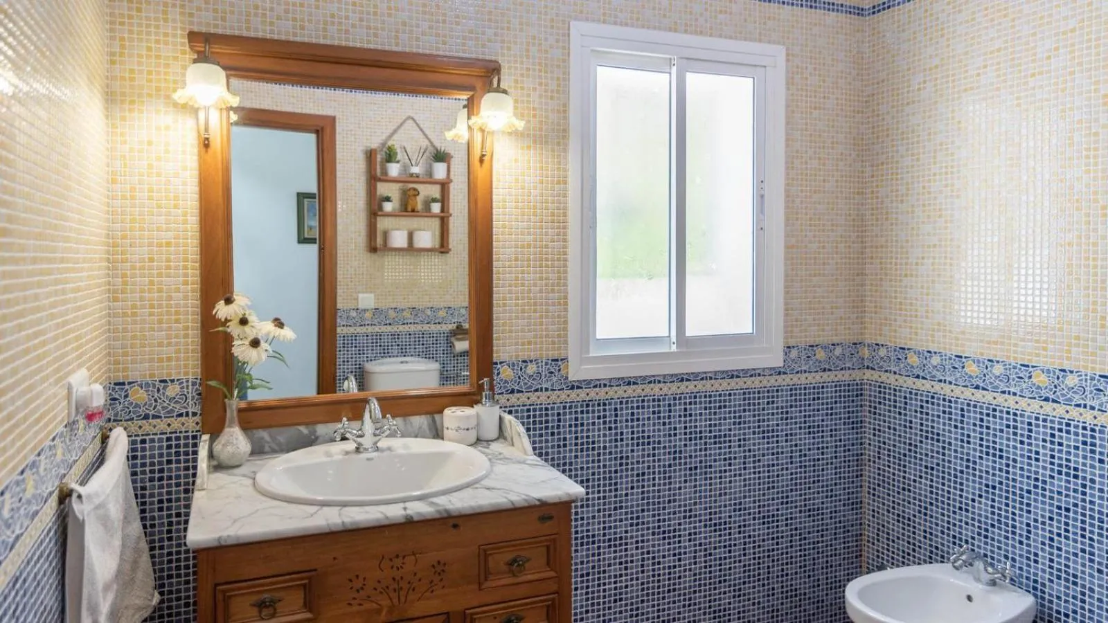 Bathroom in Casa Paraiso Tropical Torrox by Ruralidays