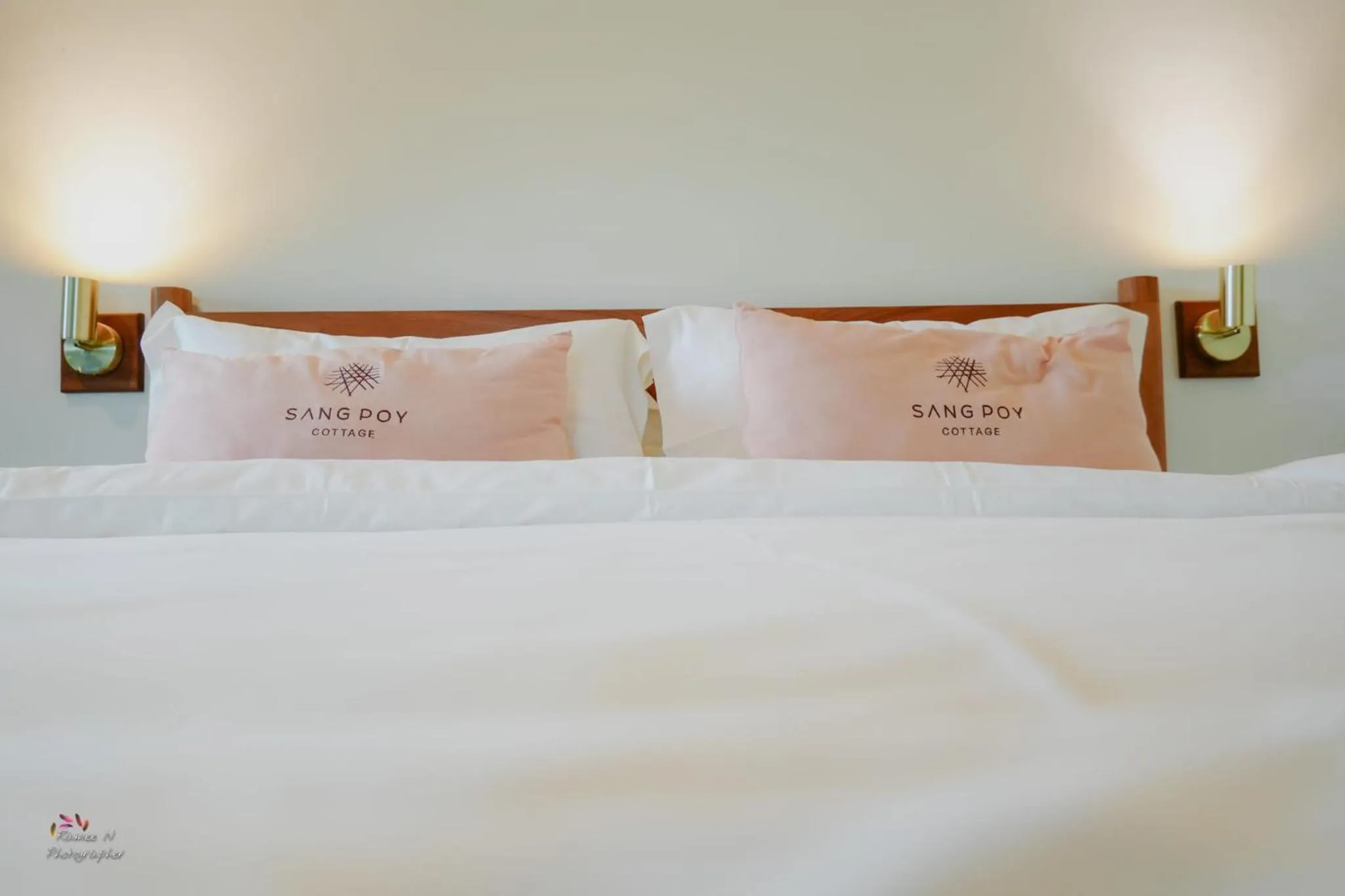 Bed in Sang Poy Cottage