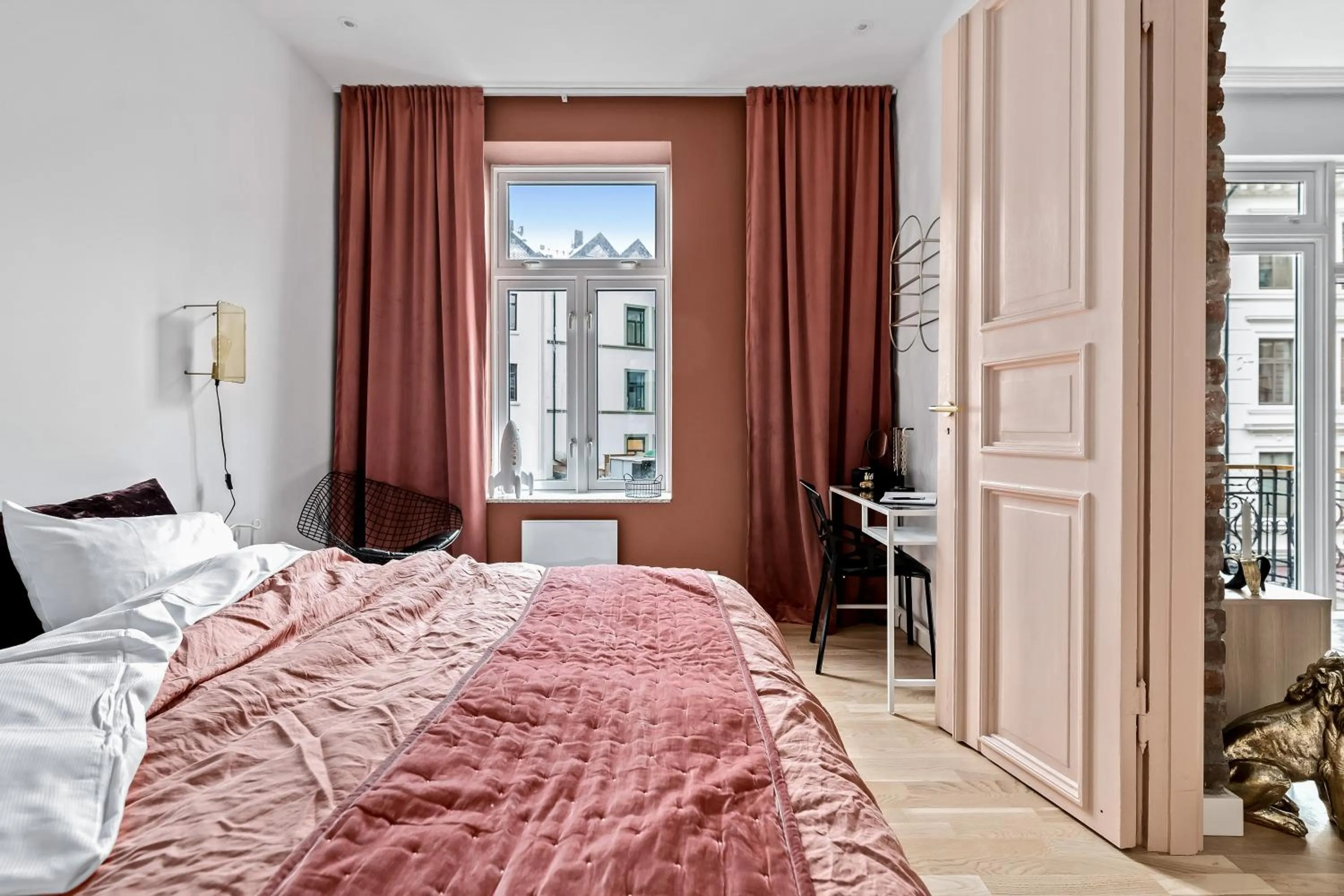 Bed in BJØRVIKA APARTMENTS - Solli