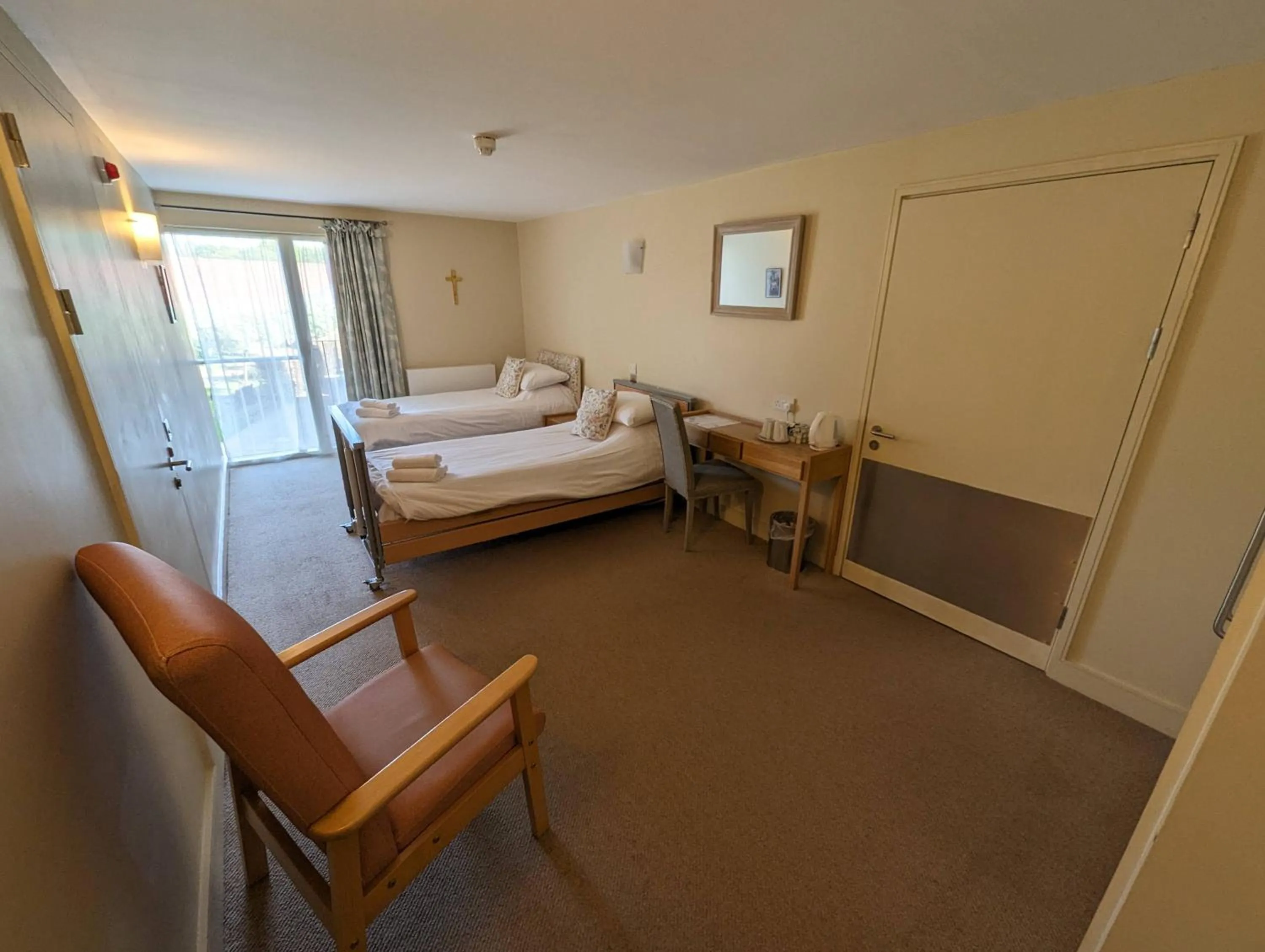 Bed in The Shrine of Our Lady of Walsingham