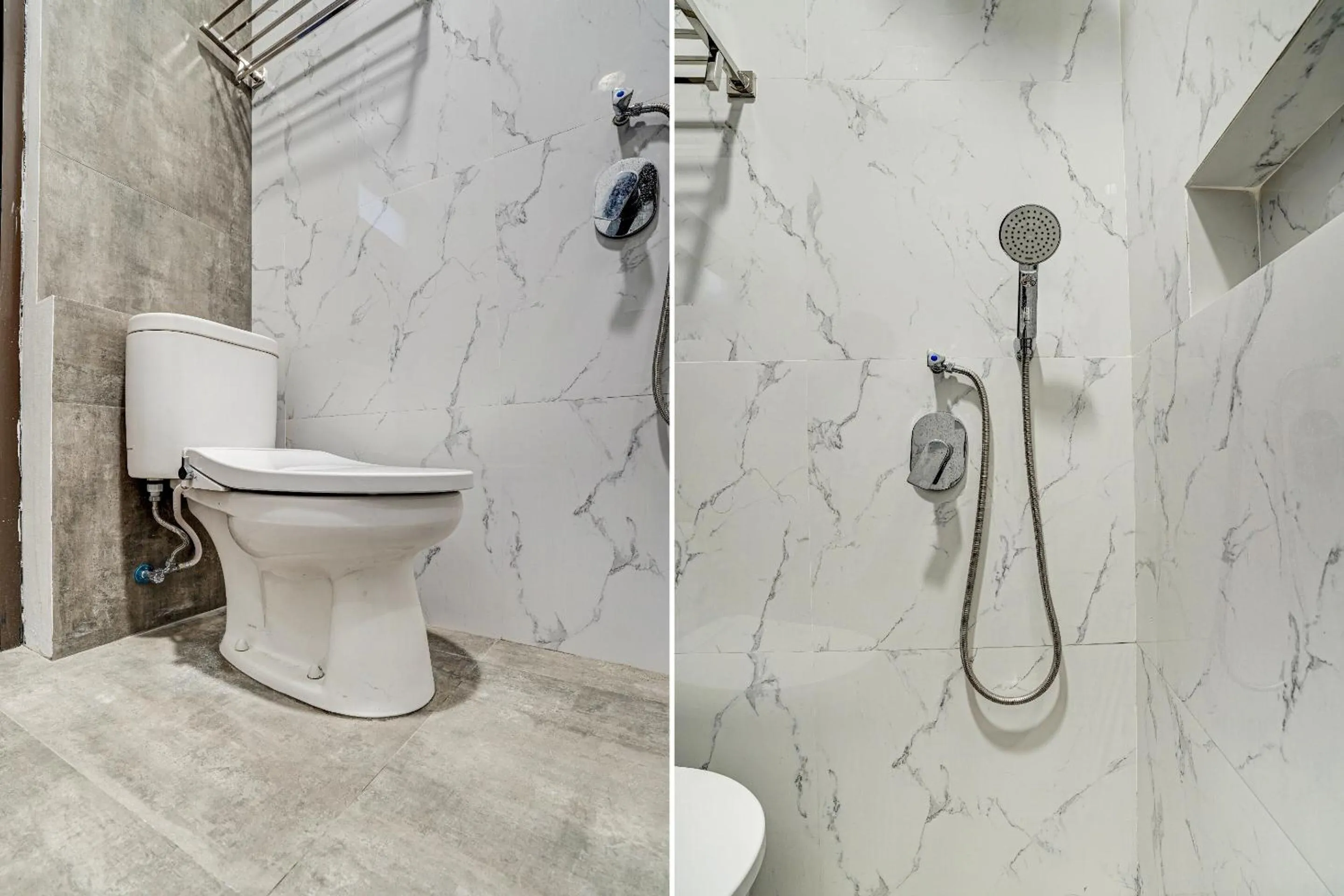 Bathroom in OYO Capital O 90164 La'rissa Residence