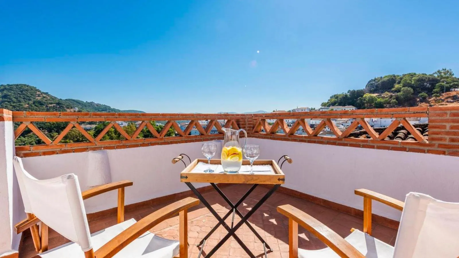 Balcony/Terrace in Atico la Carrasquilla Gaucin by Ruralidays