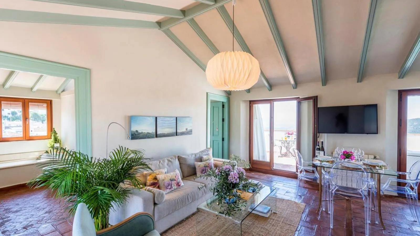 Living room in Atico la Carrasquilla Gaucin by Ruralidays