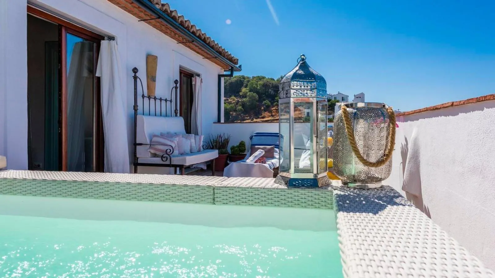 Swimming pool in Atico la Carrasquilla Gaucin by Ruralidays