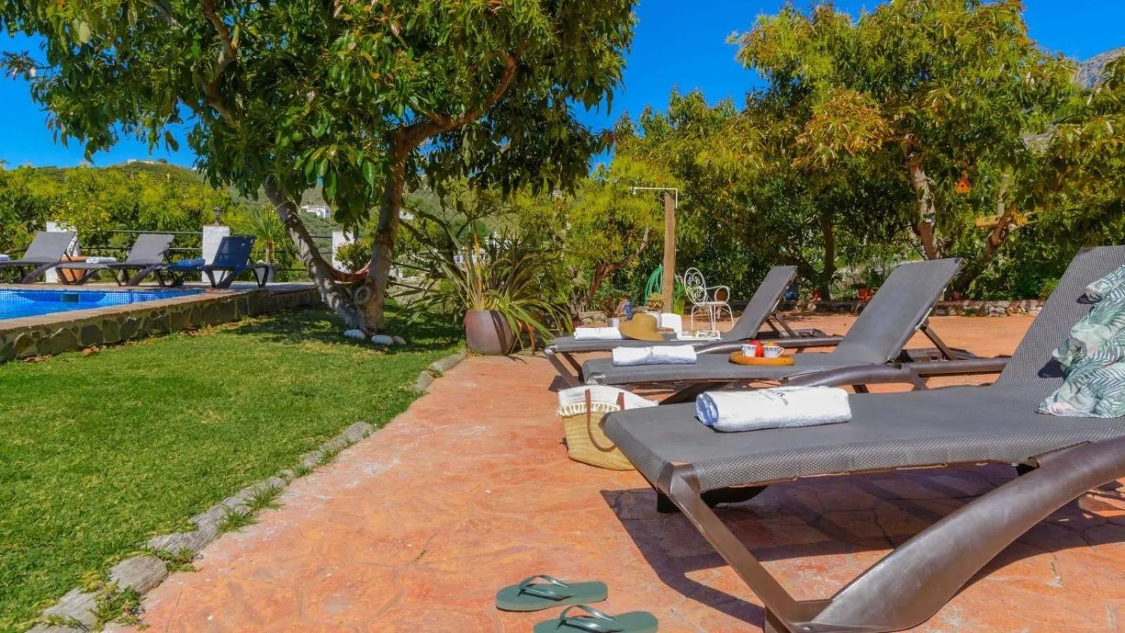 Swimming pool in Villa Javier de Frigiliana by Ruralidays