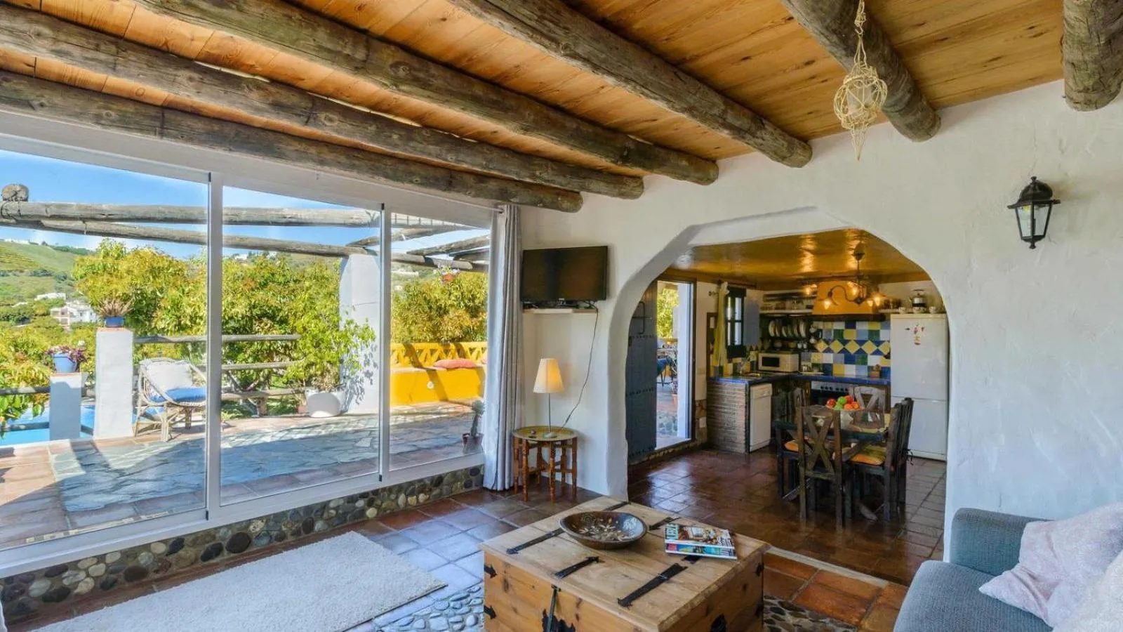 Living room in Villa Javier de Frigiliana by Ruralidays