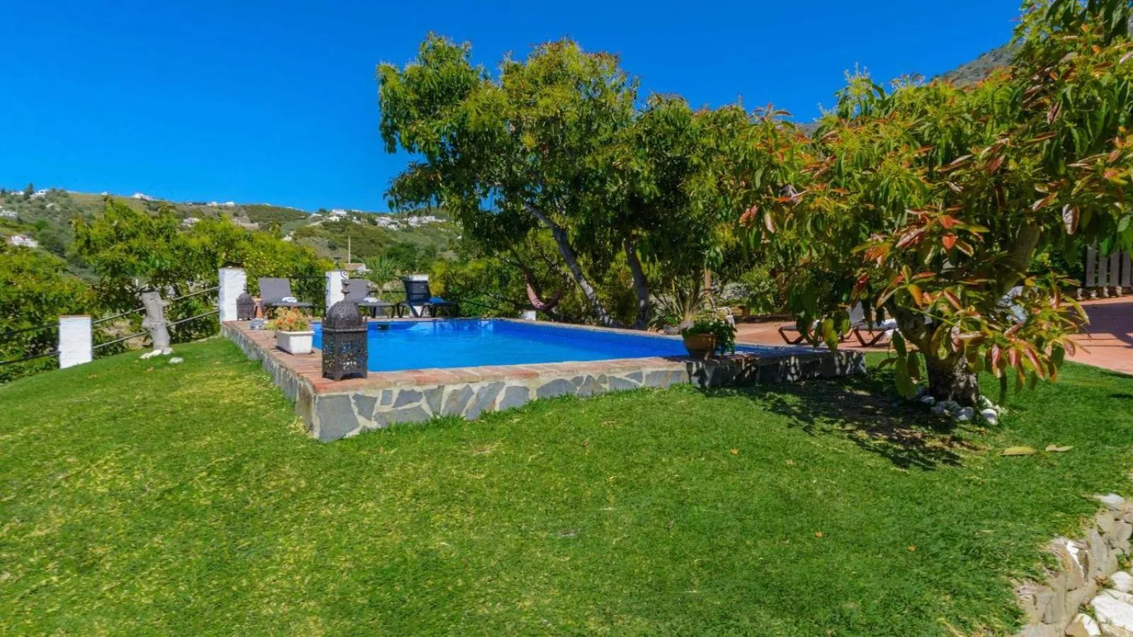 Swimming pool in Villa Javier de Frigiliana by Ruralidays