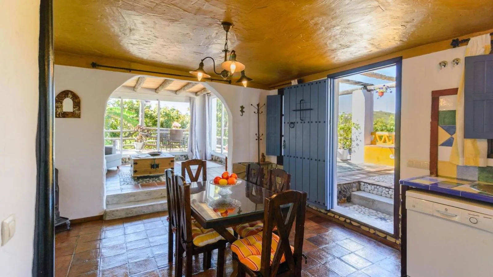 Dining area in Villa Javier de Frigiliana by Ruralidays