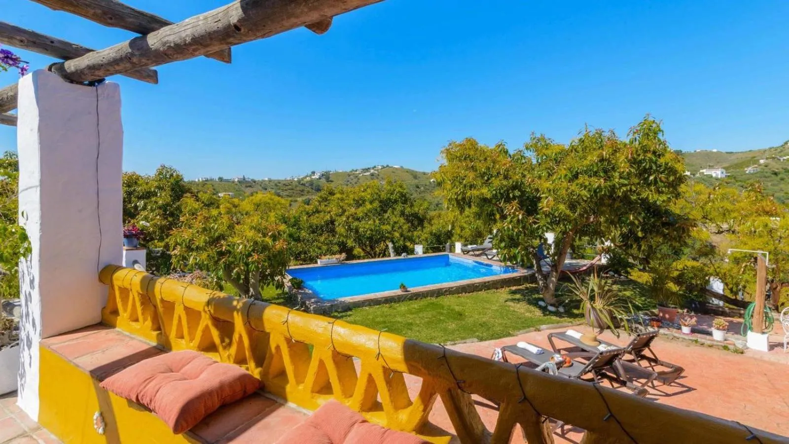 Swimming pool in Villa Javier de Frigiliana by Ruralidays