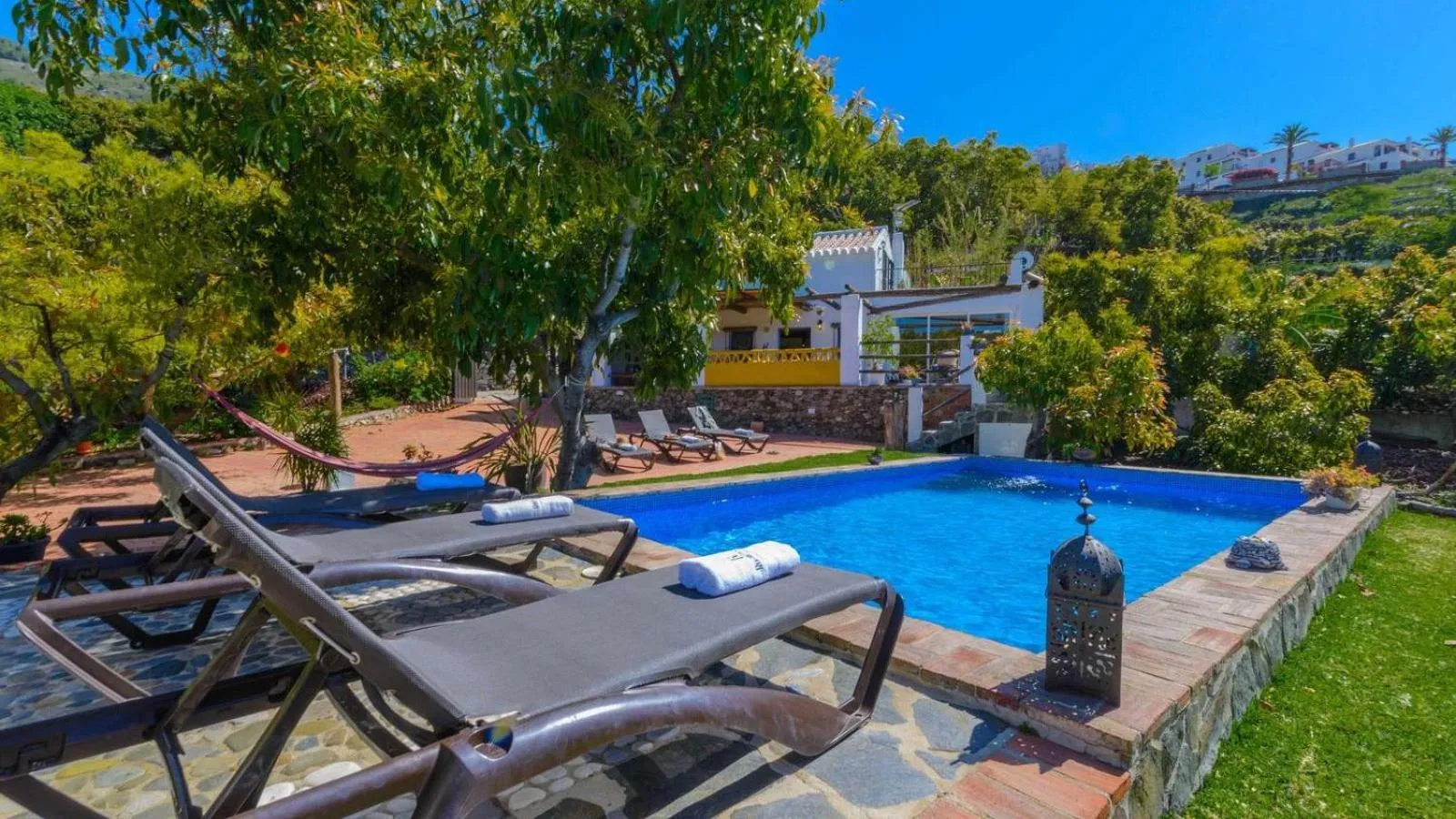 Swimming pool in Villa Javier de Frigiliana by Ruralidays