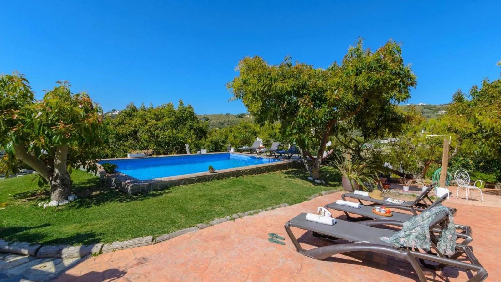 Swimming pool in Villa Javier de Frigiliana by Ruralidays