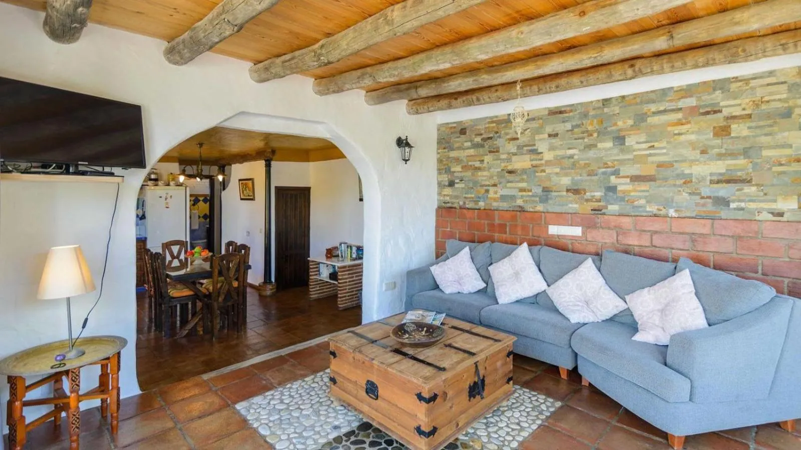 Living room in Villa Javier de Frigiliana by Ruralidays