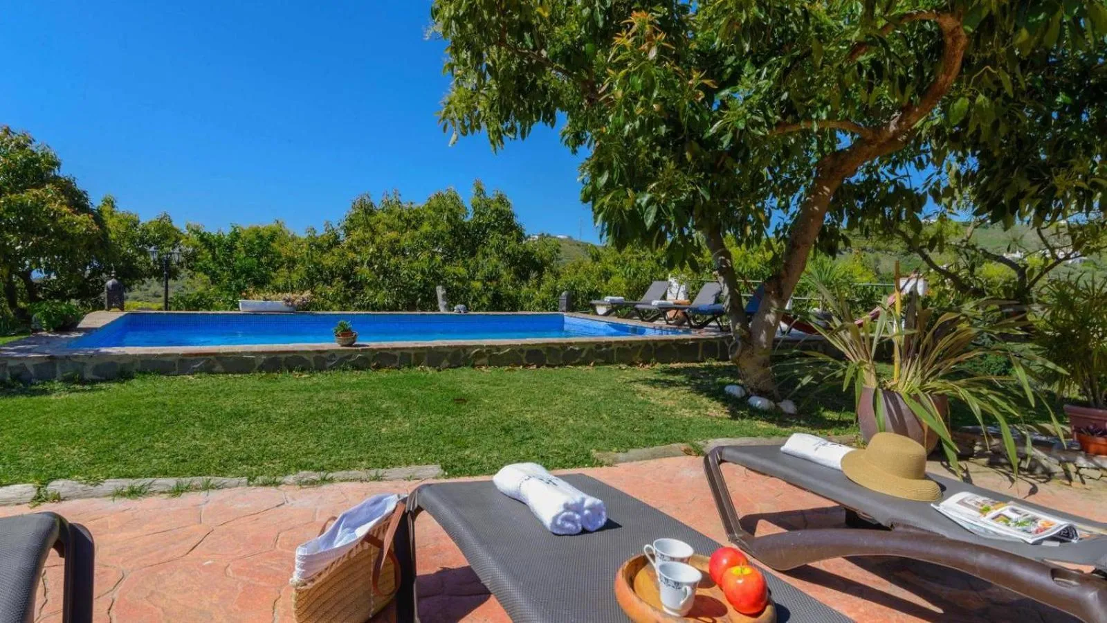 Swimming pool in Villa Javier de Frigiliana by Ruralidays