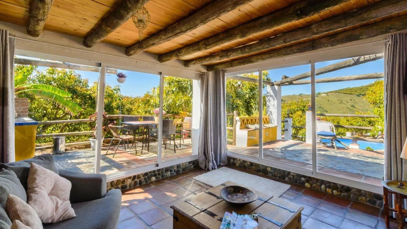 Living room in Villa Javier de Frigiliana by Ruralidays