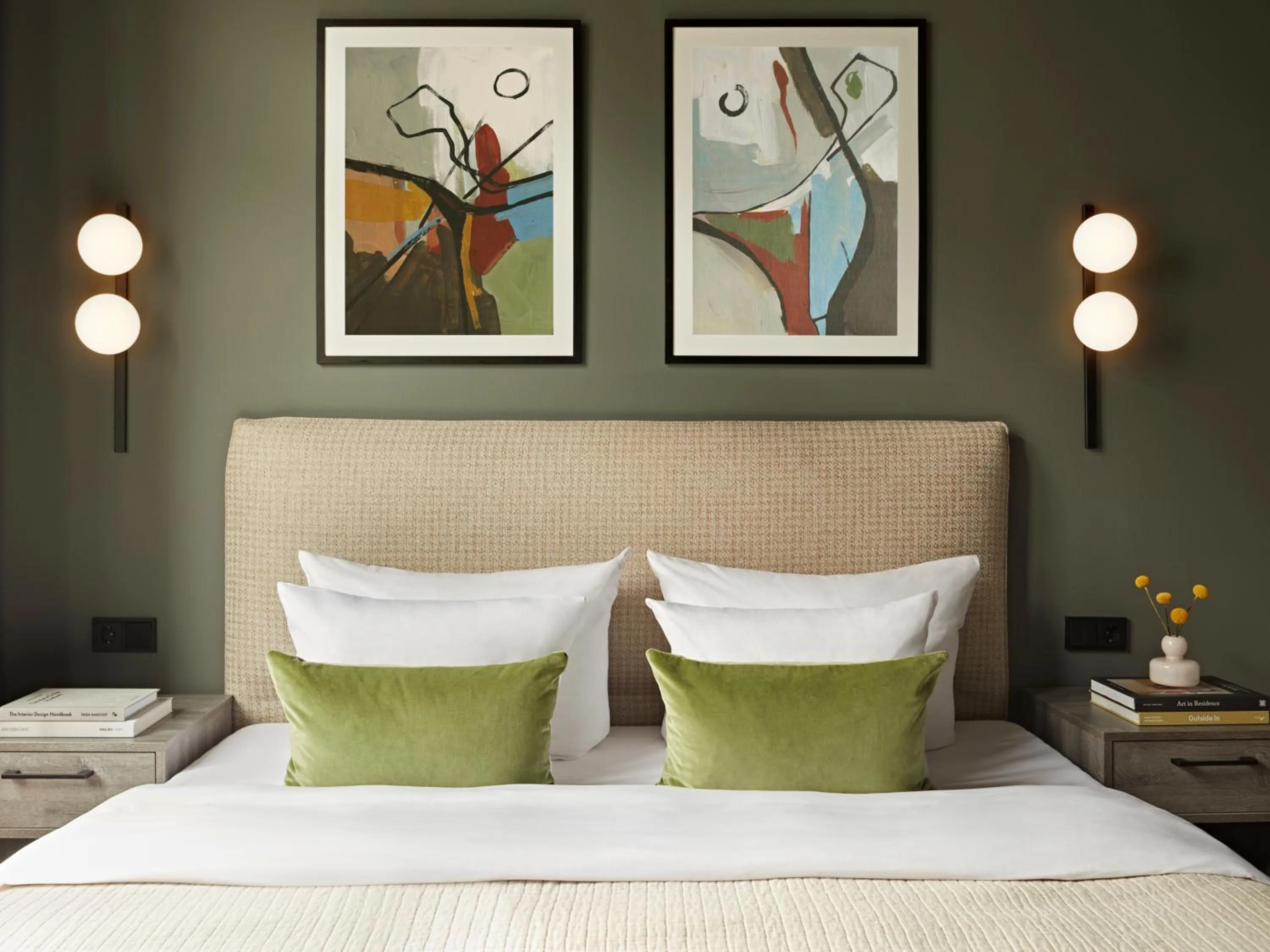 Bed in Numa Berlin Sketch