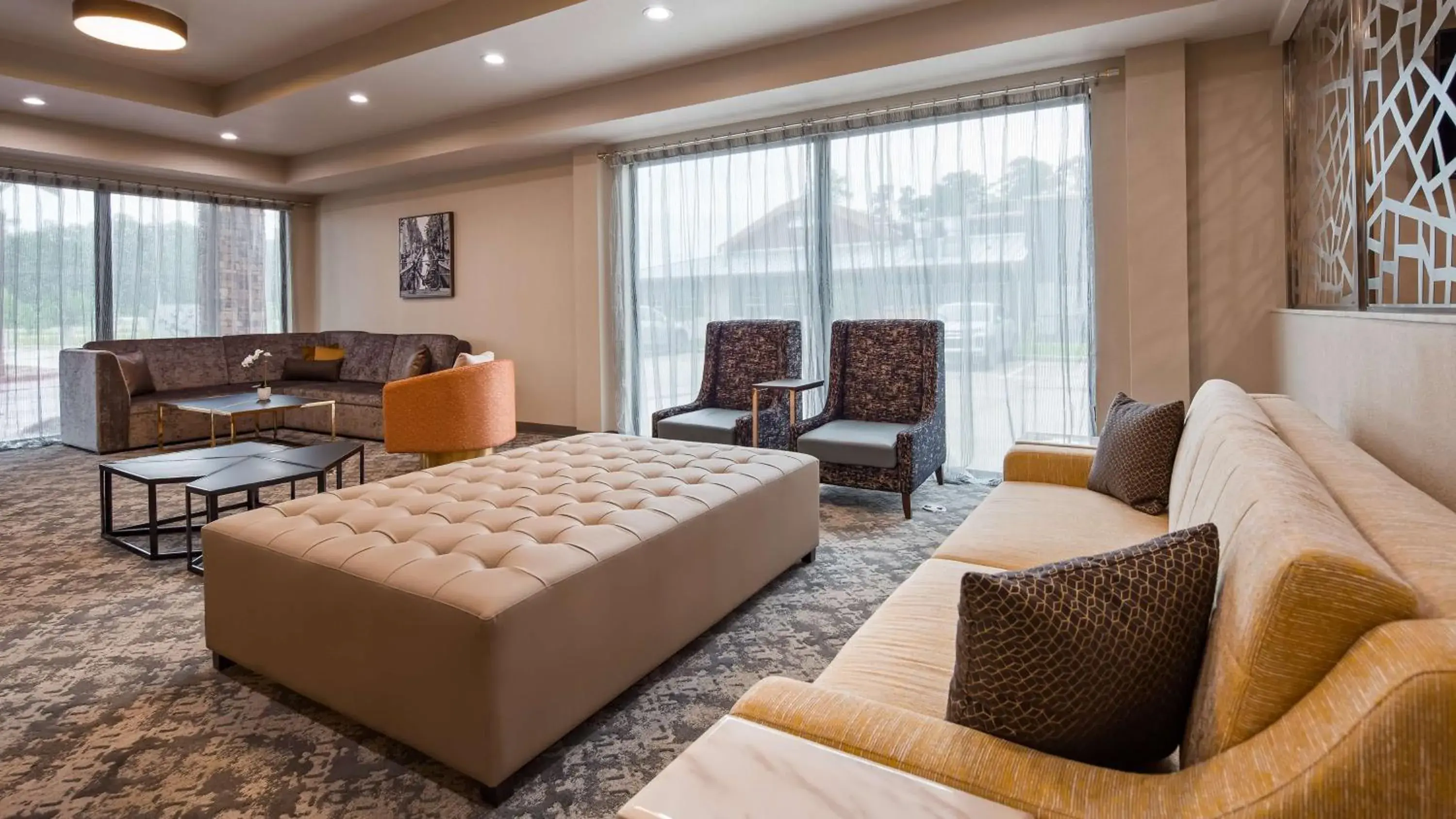 Lobby or reception in Hotel Manhattan, BW Signature Collection Lobby or reception in Hotel Manhattan, BW Signature Collection