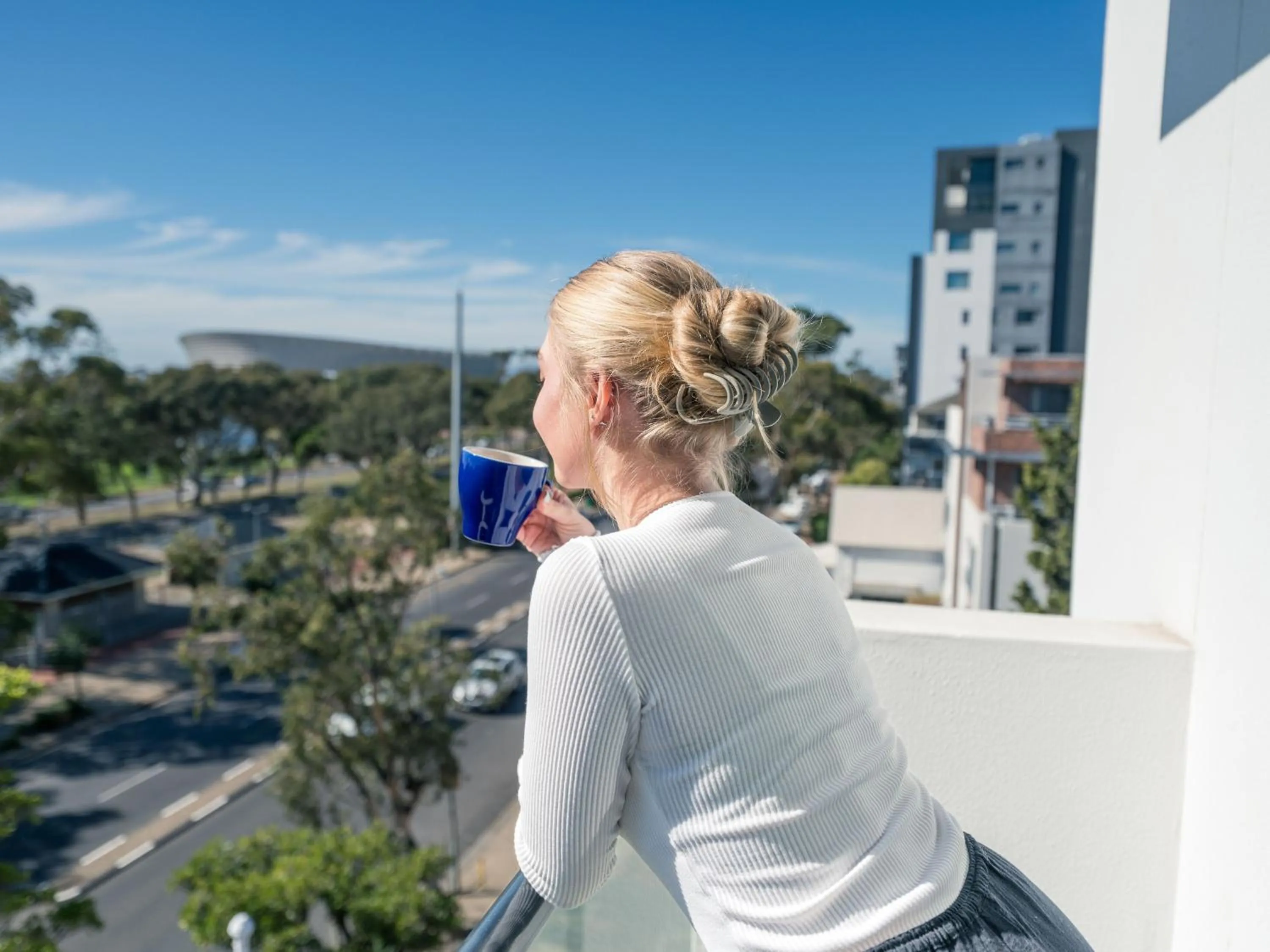 Balcony/Terrace in ANEW Hotel Green Point Cape Town