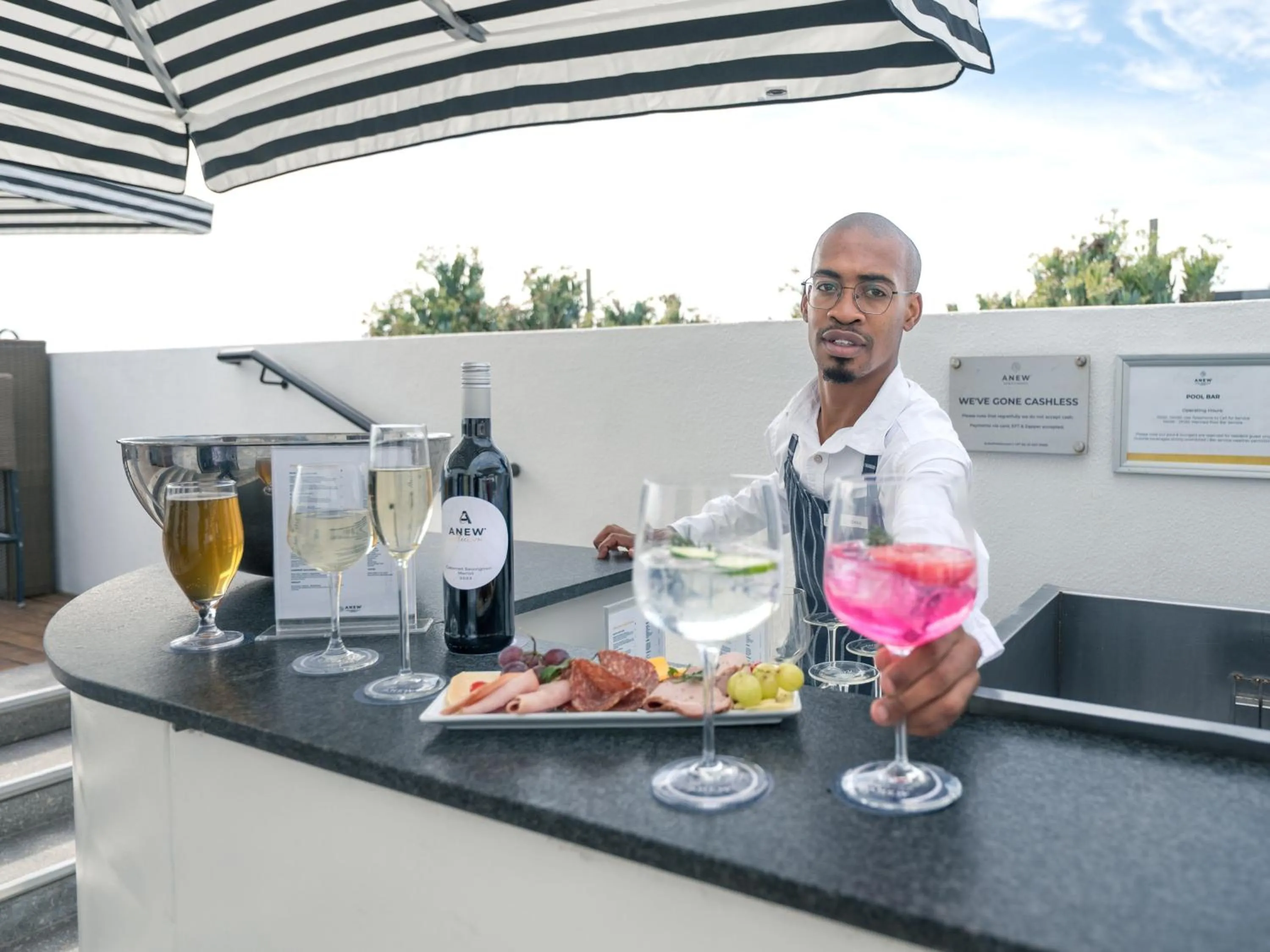 Food and drinks in ANEW Hotel Green Point Cape Town