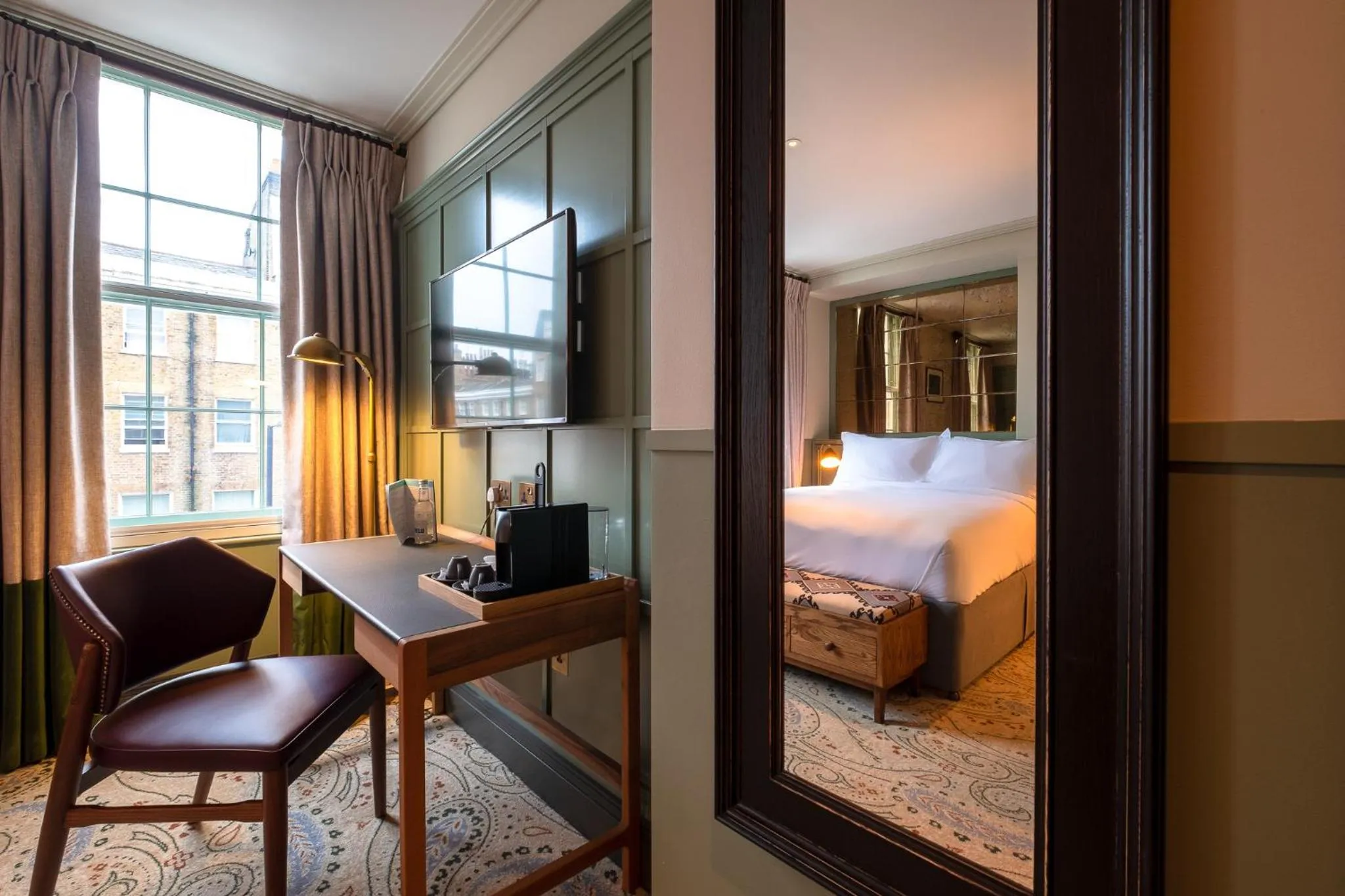 Seating area, Bed in Home Grown - Private Member's Club