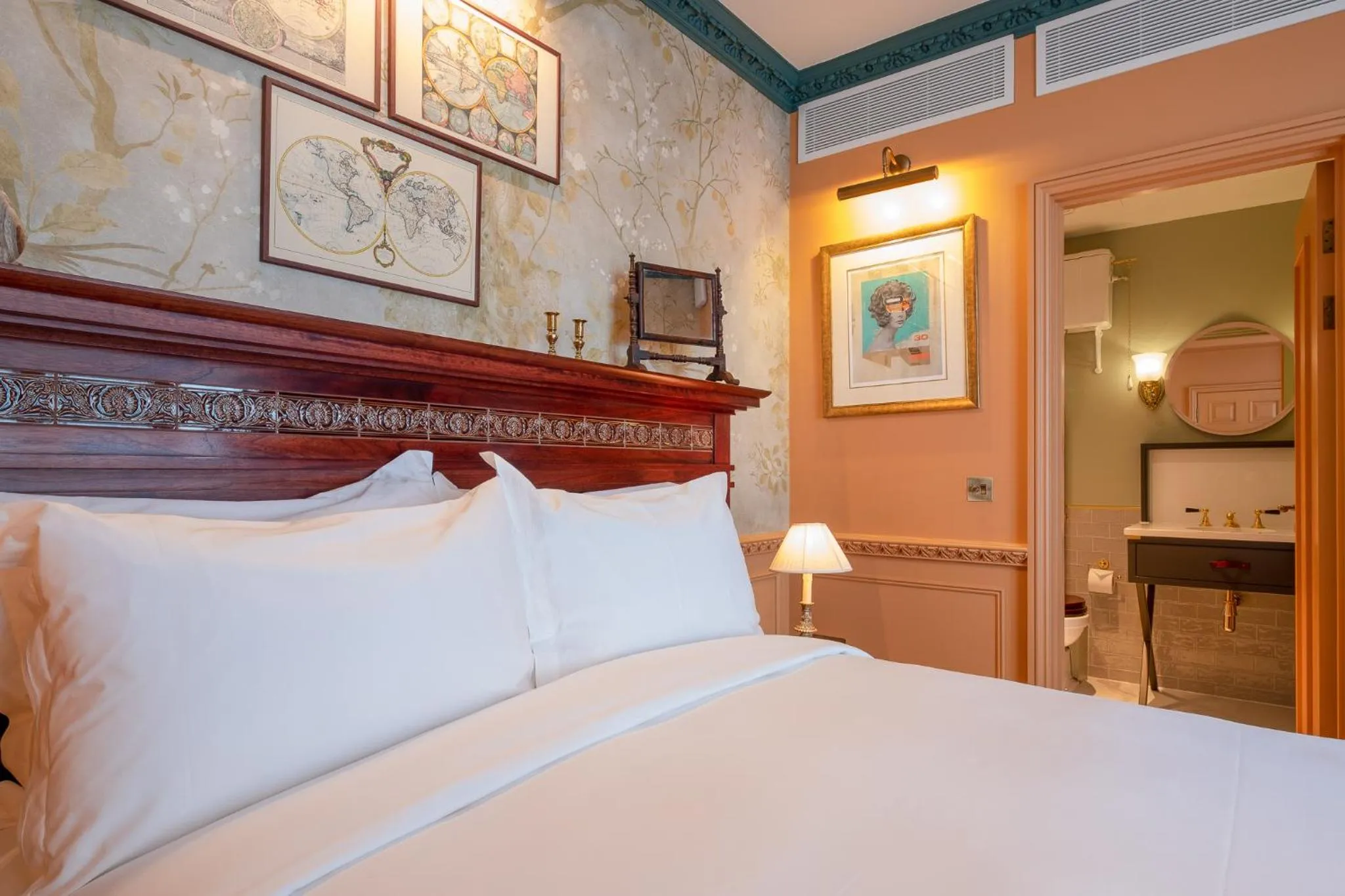 Photo of the whole room, Bed in Home Grown - Private Member's Club