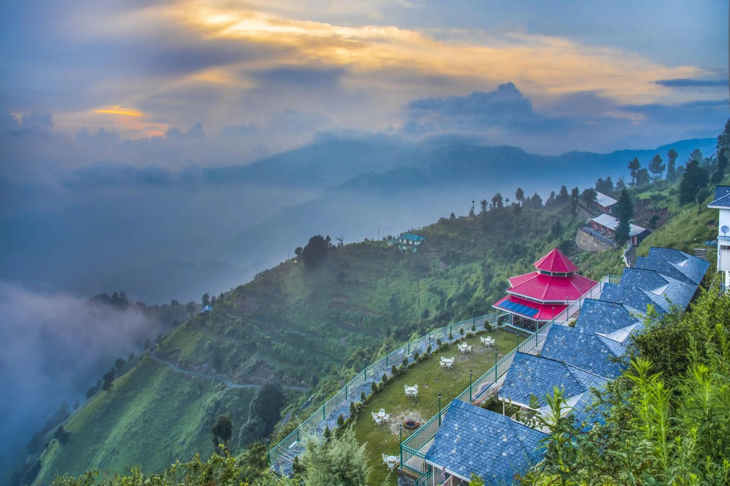 Facade/entrance in Echor - The Koti Village Resort Kufri