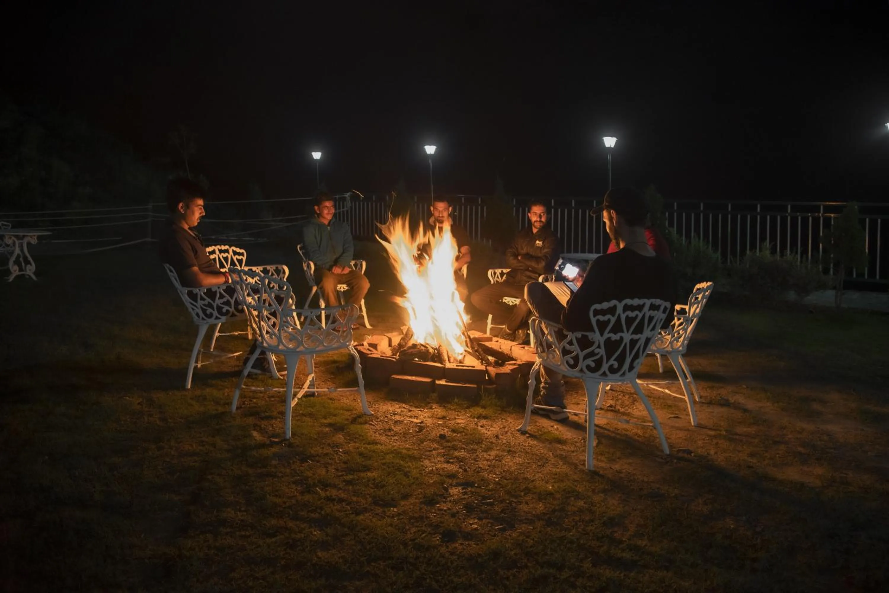 Night in Echor - The Koti Village Resort Kufri