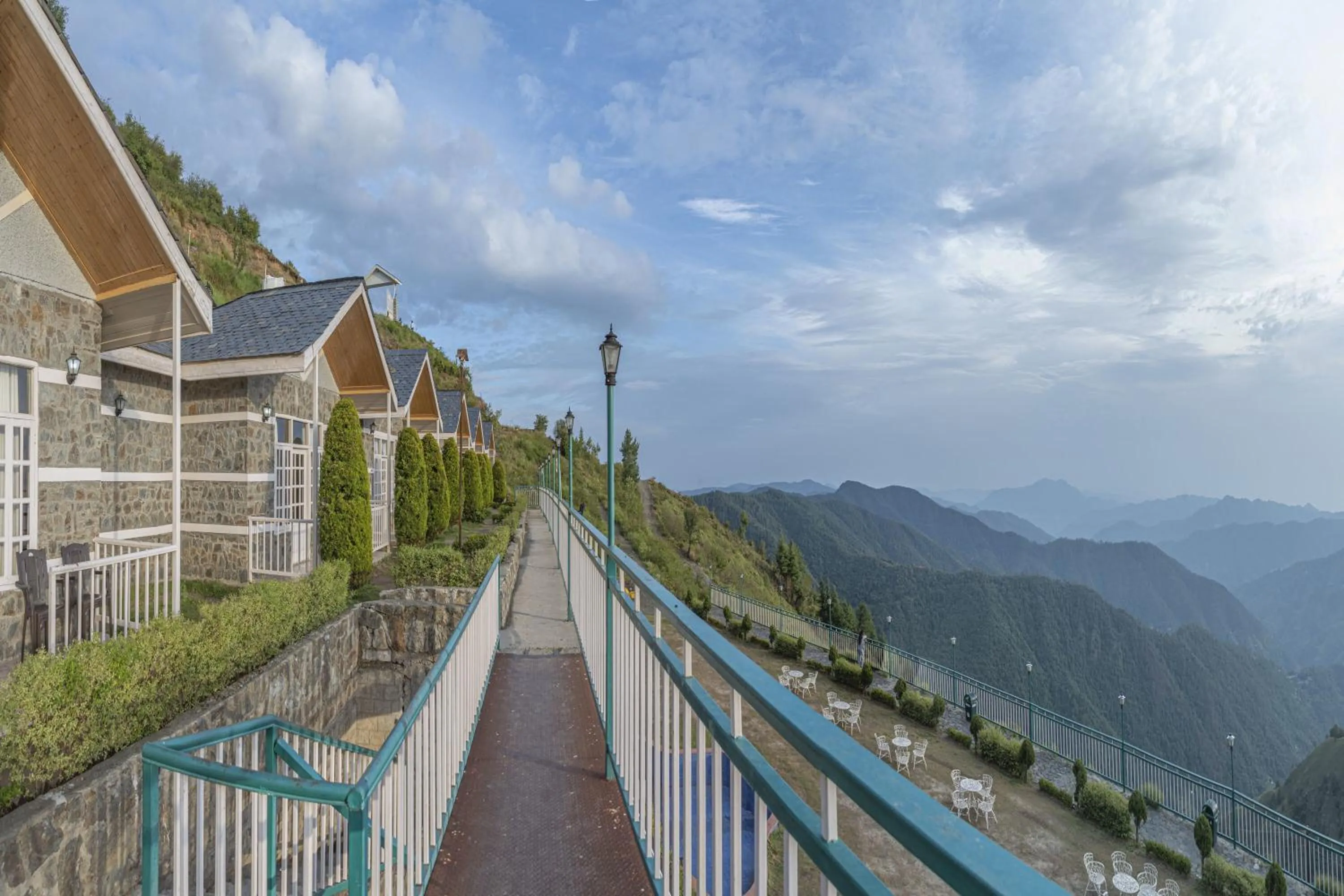 Patio in Echor - The Koti Village Resort Kufri